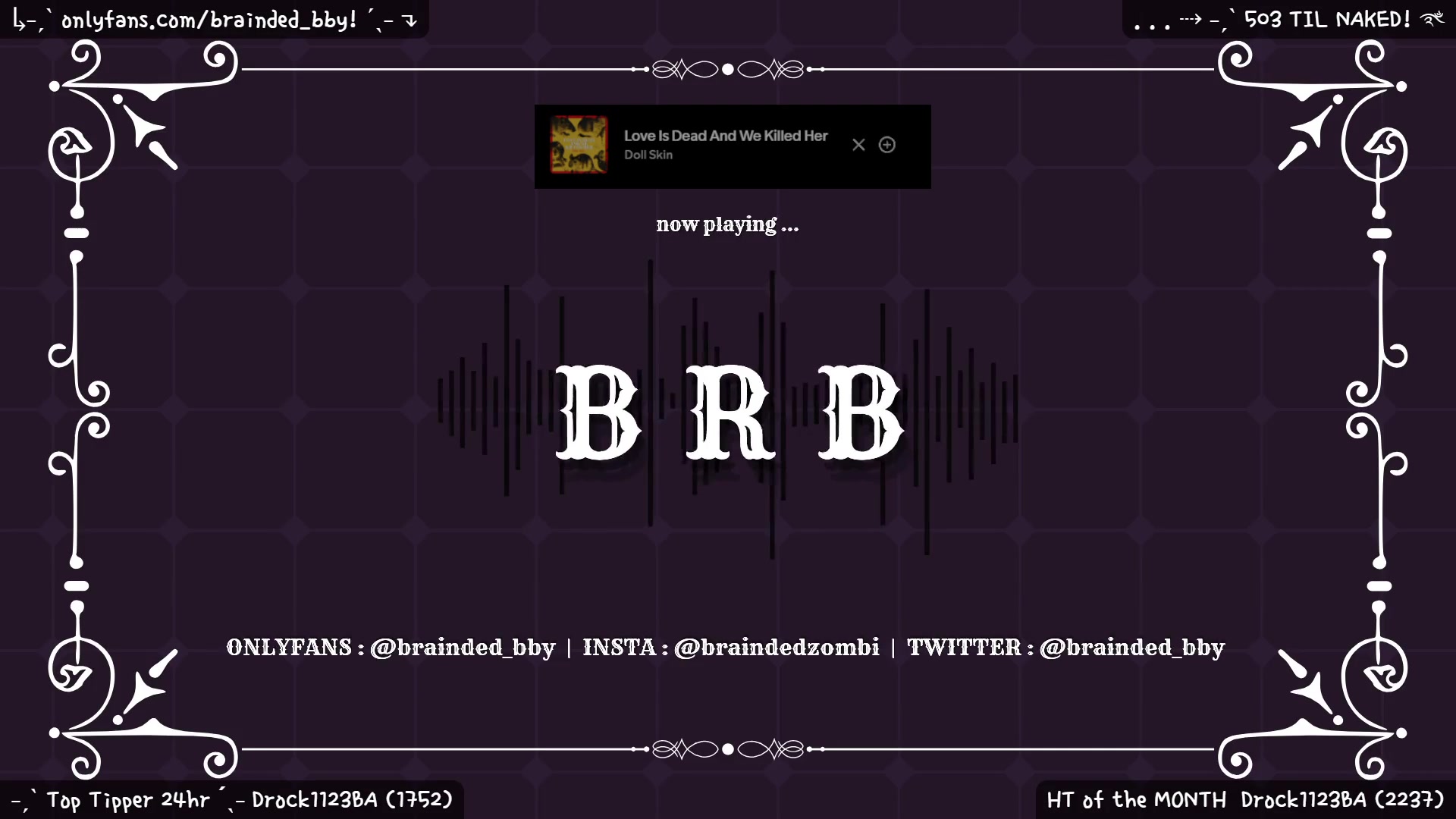 Gallery image thumbnail from braindedbby's myfreecams stream on, 09/16/2026, 04:54 image 17 of 20