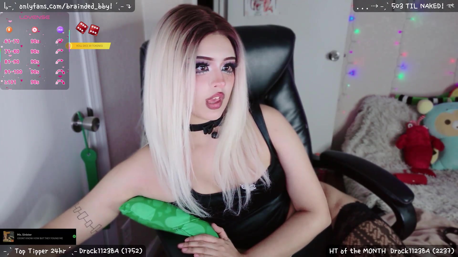 Gallery image thumbnail from braindedbby's myfreecams stream on, 09/16/2026, 04:54 image 13 of 20