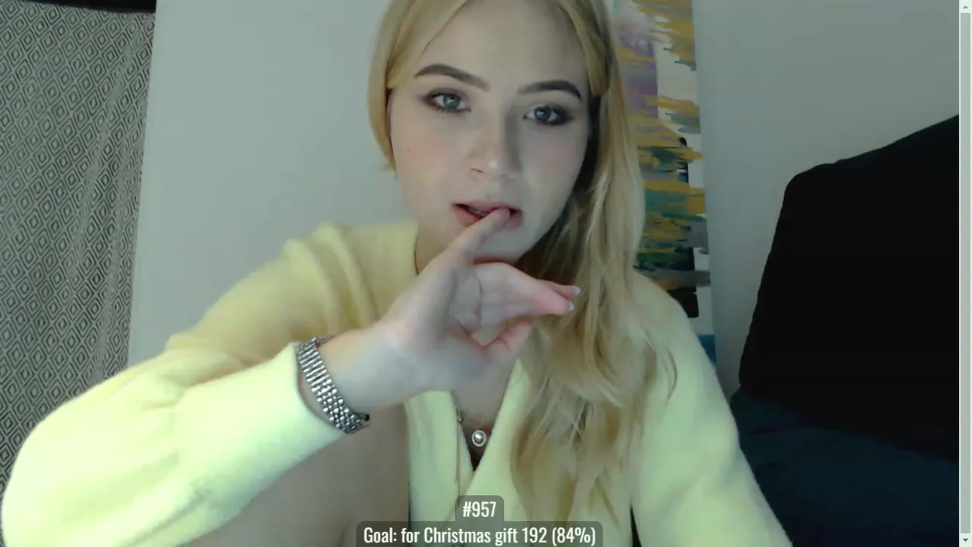 Gallery image thumbnail from bridetobe's myfreecams stream on, 12/26/2022, 22:24 image 10 of 20