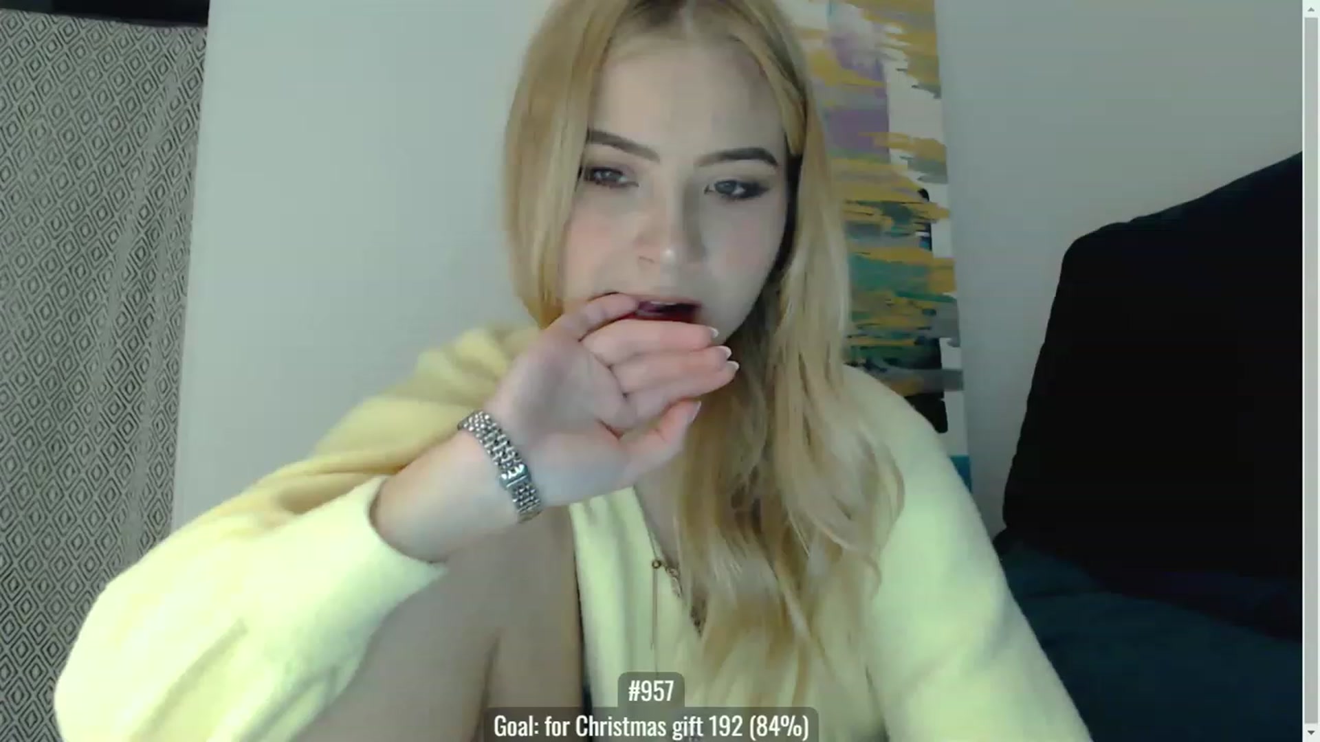 Gallery image thumbnail from bridetobe's myfreecams stream on, 12/26/2022, 22:24 image 12 of 20
