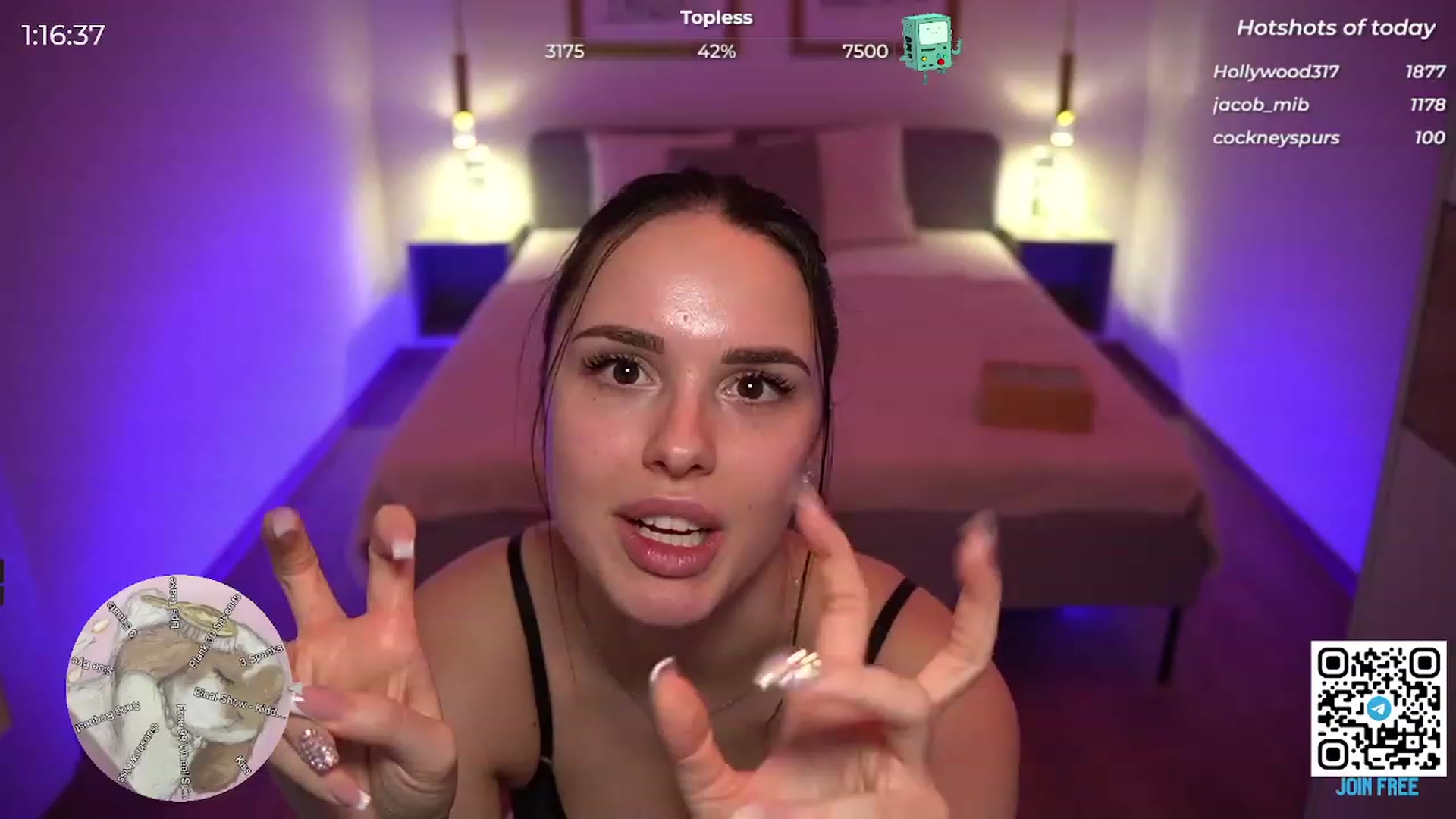 Gallery image thumbnail from cinnabellee's myfreecams stream on, 02/01/2024, 21:27 image 16 of 20