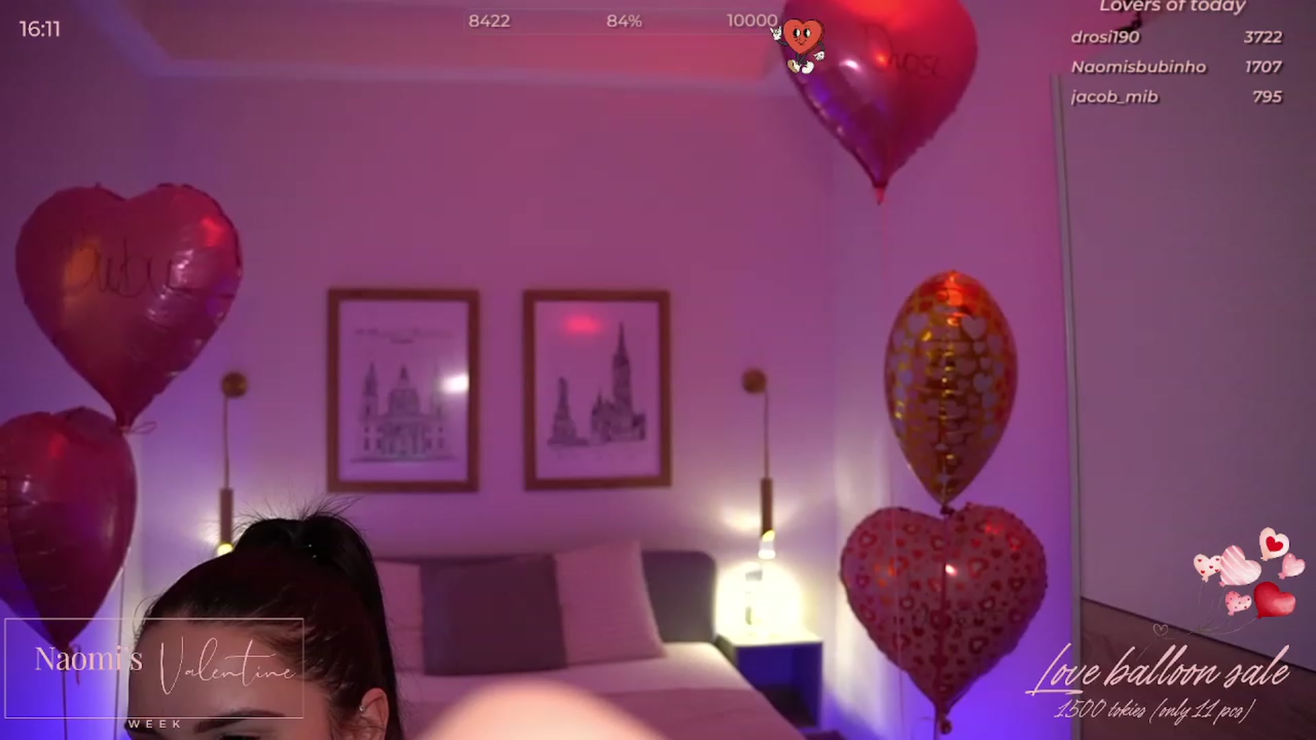 Gallery image thumbnail from cinnabellee's myfreecams stream on, 02/07/2024, 22:44 image 10 of 20