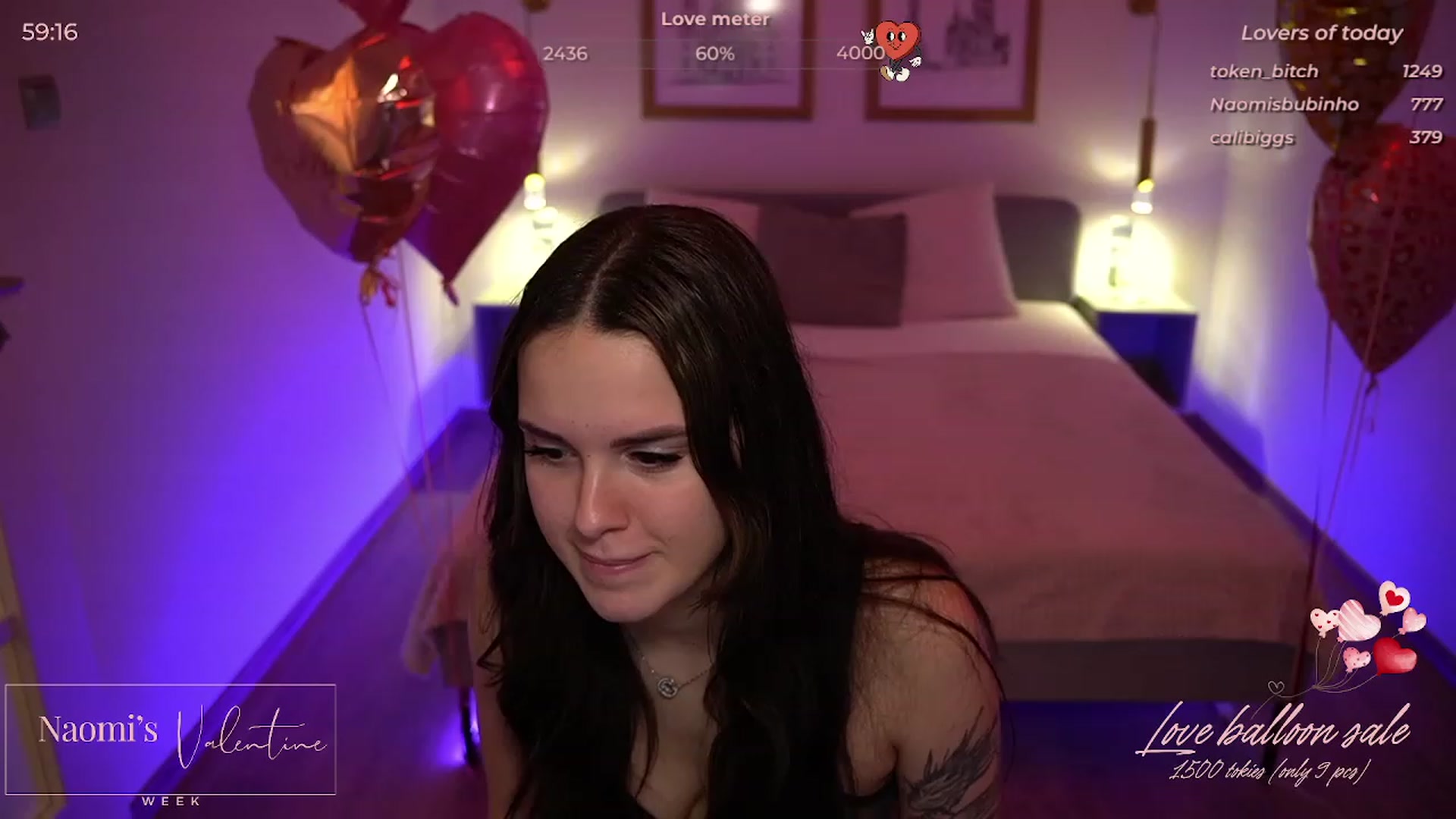 Gallery image thumbnail from cinnabellee's myfreecams stream on, 02/12/2024, 21:40 image 1 of 20