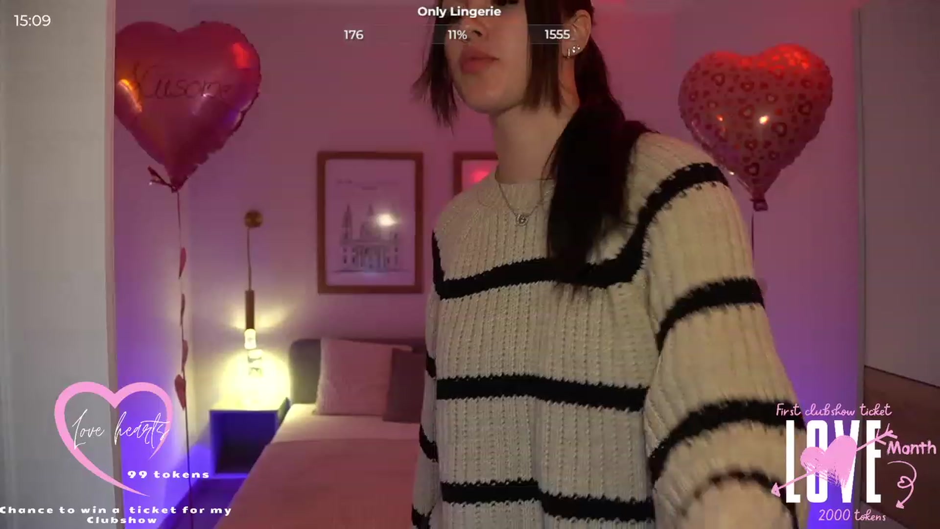 Gallery image thumbnail from cinnabellee's myfreecams stream on, 02/27/2024, 21:11 image 6 of 20