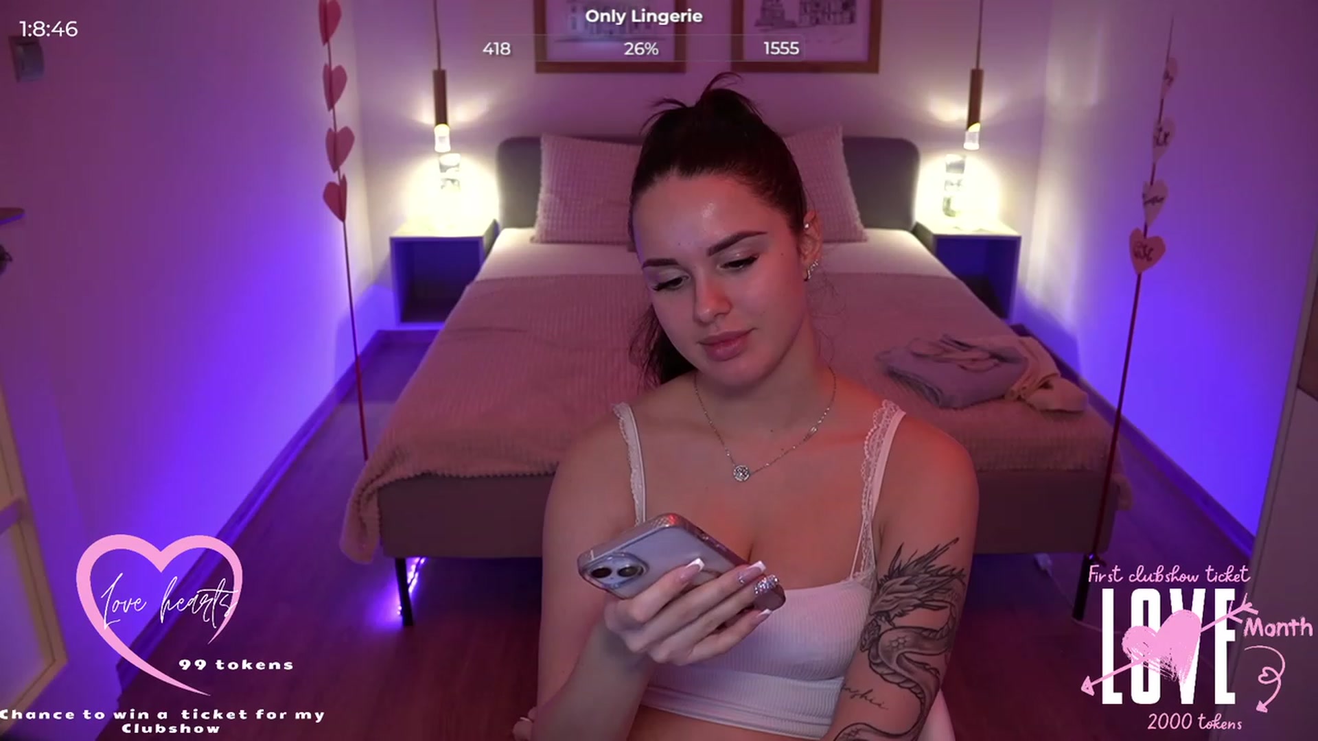Gallery image thumbnail from cinnabellee's myfreecams stream on, 02/28/2024, 21:32 image 15 of 20