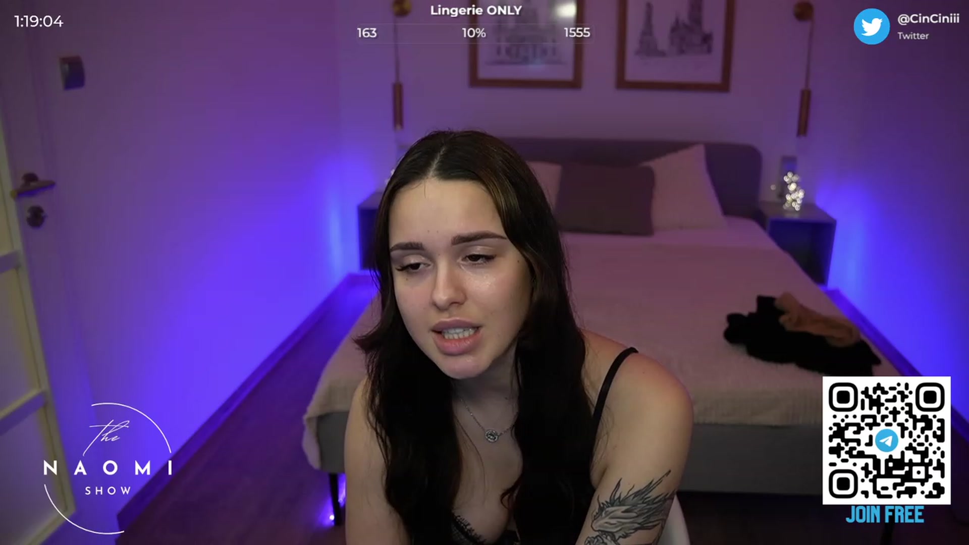Gallery image thumbnail from cinnabellee's myfreecams stream on, 03/05/2024, 21:11 image 18 of 20