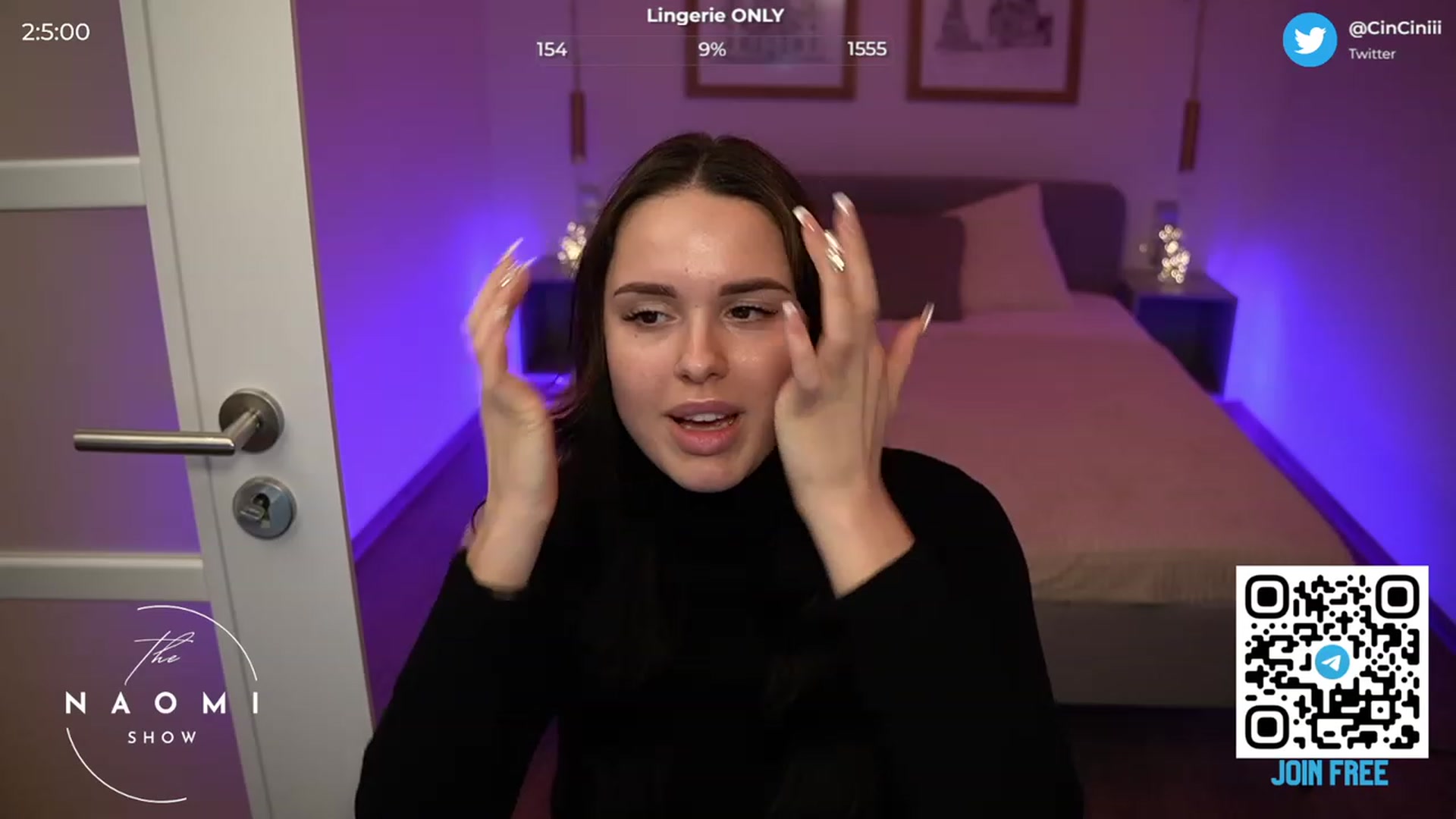 Gallery image thumbnail from cinnabellee's myfreecams stream on, 03/05/2024, 21:11 image 5 of 20