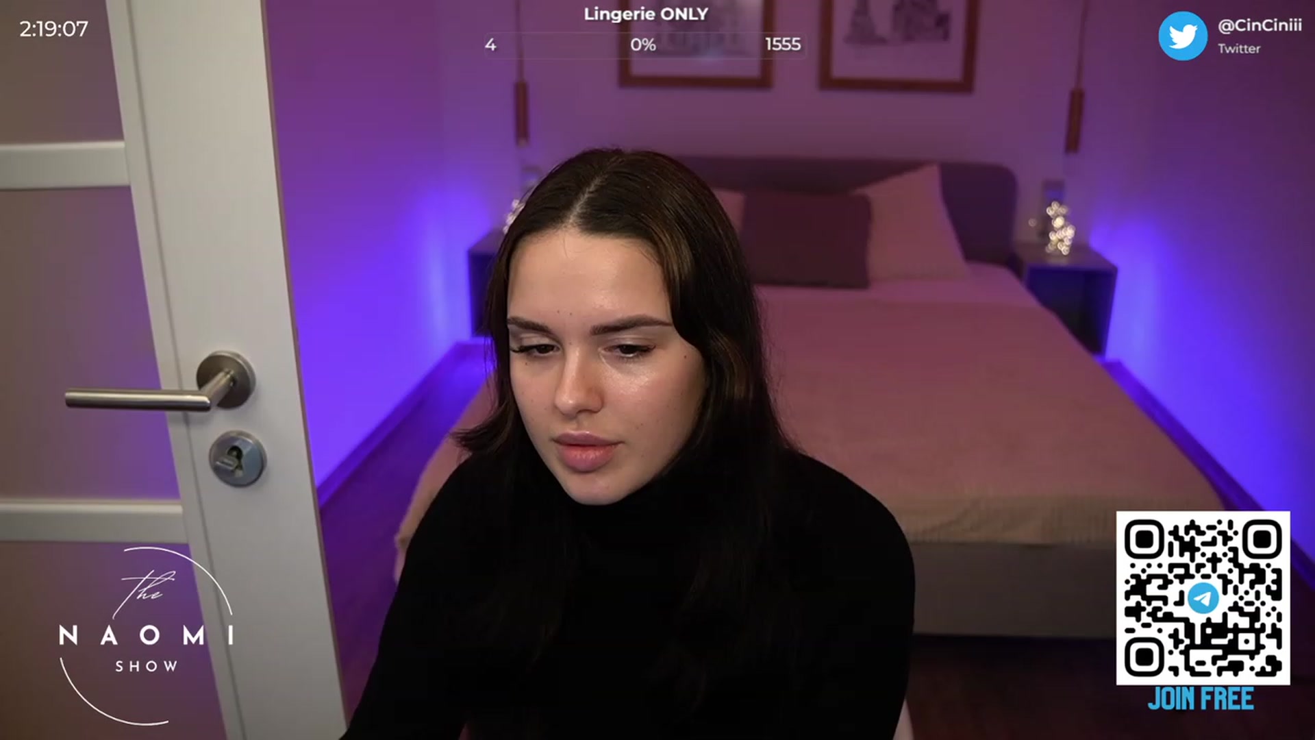 Gallery image thumbnail from cinnabellee's myfreecams stream on, 03/05/2024, 21:11 image 1 of 20