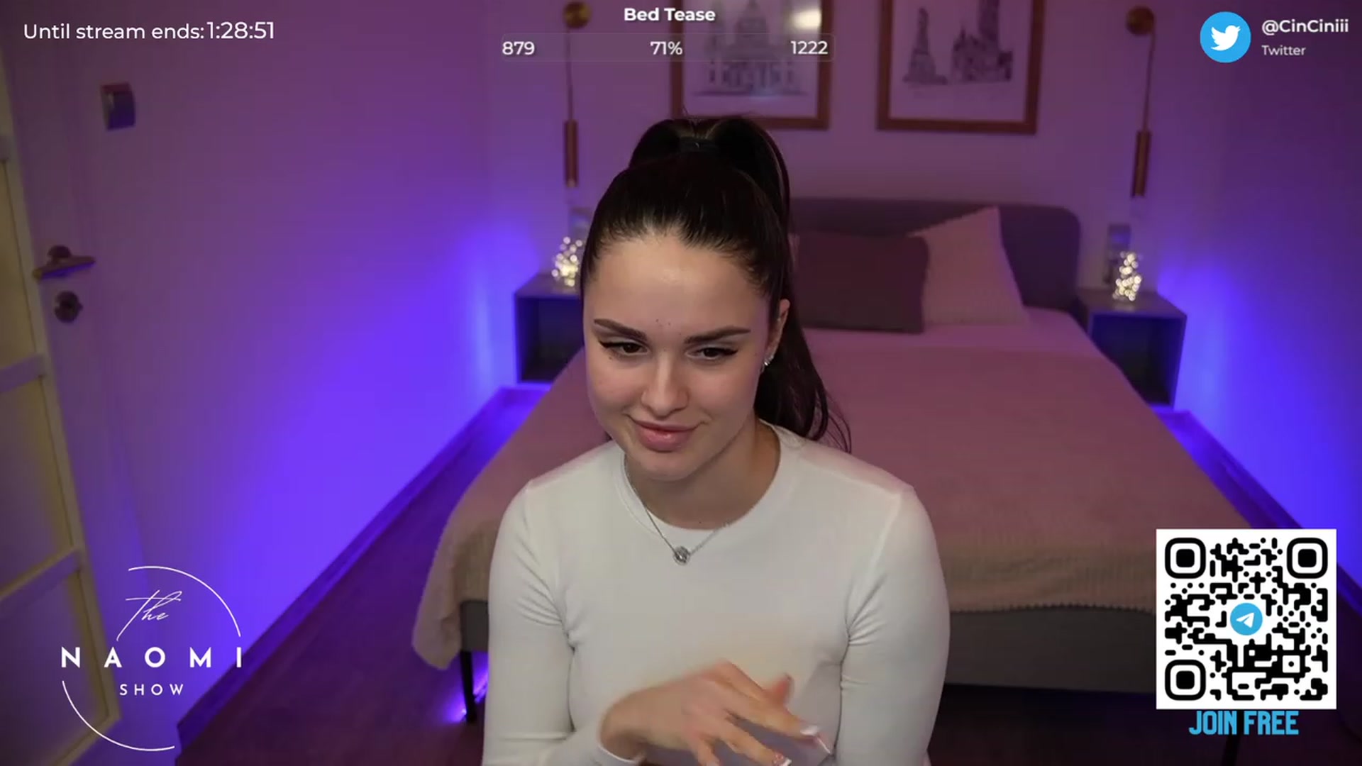 Gallery image thumbnail from cinnabellee's myfreecams stream on, 03/13/2024, 21:04 image 14 of 20