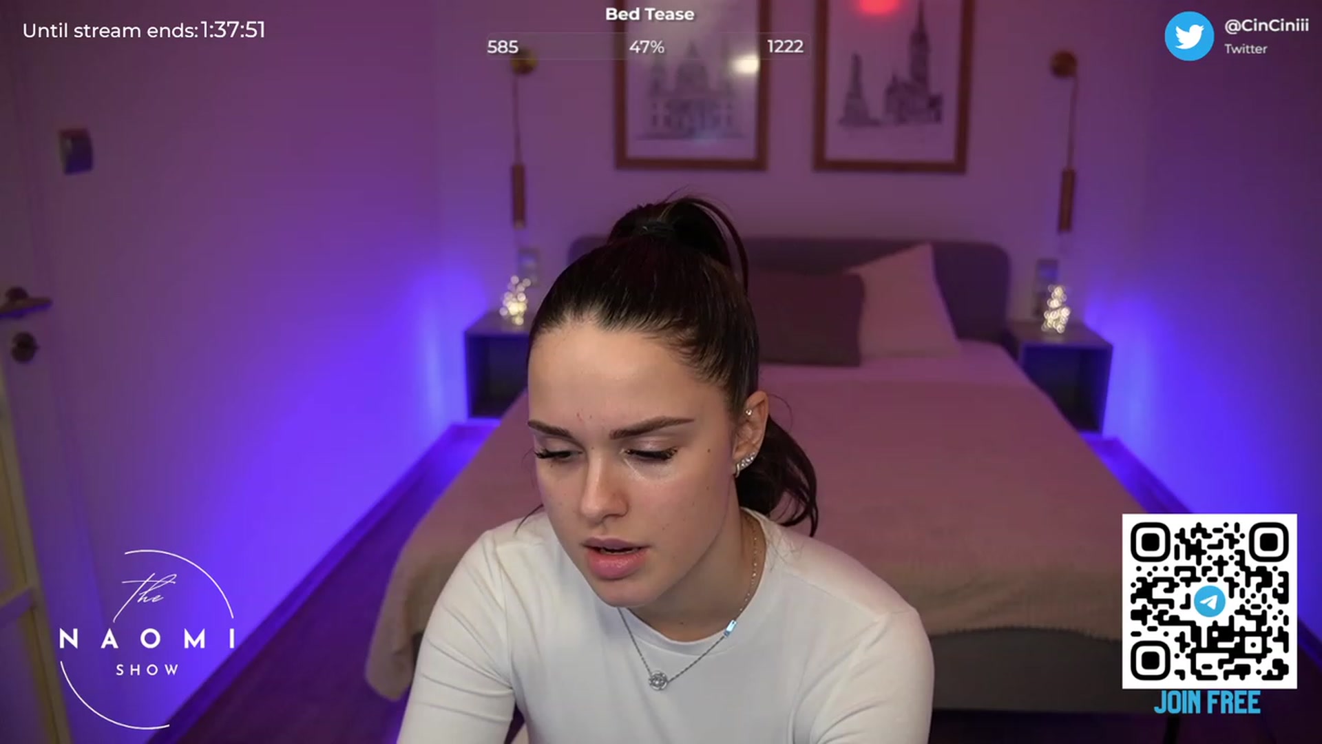 Gallery image thumbnail from cinnabellee's myfreecams stream on, 03/13/2024, 21:04 image 9 of 20