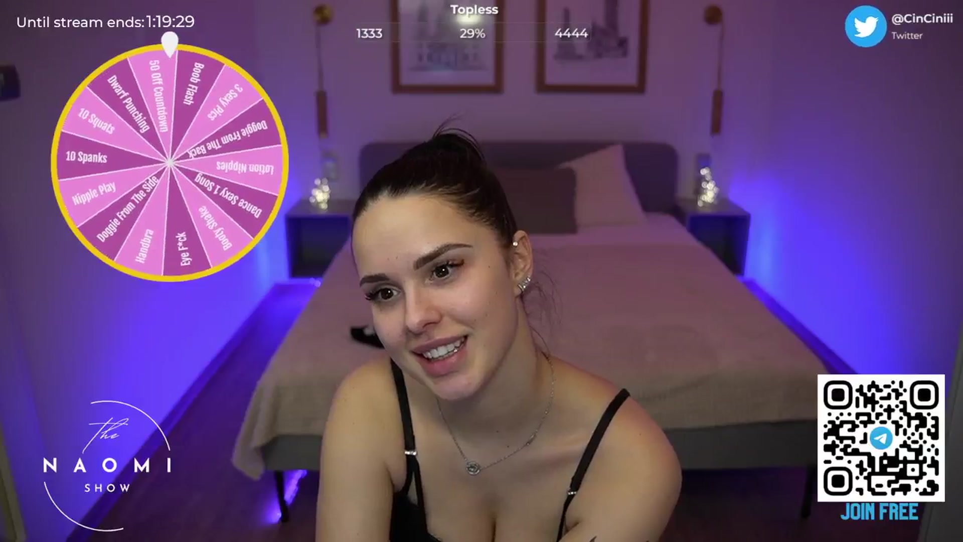Gallery image thumbnail from cinnabellee's myfreecams stream on, 03/15/2024, 21:44 image 7 of 20