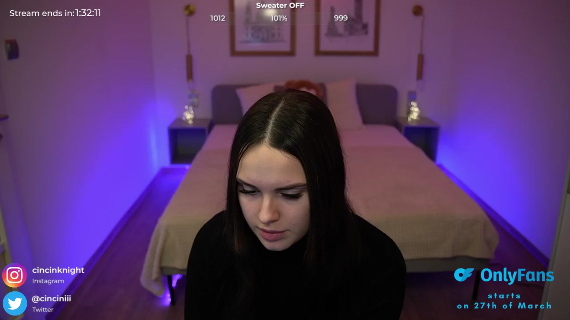 Gallery image thumbnail from cinnabellee's myfreecams stream on, 03/25/2024, 21:50 image 7 of 20