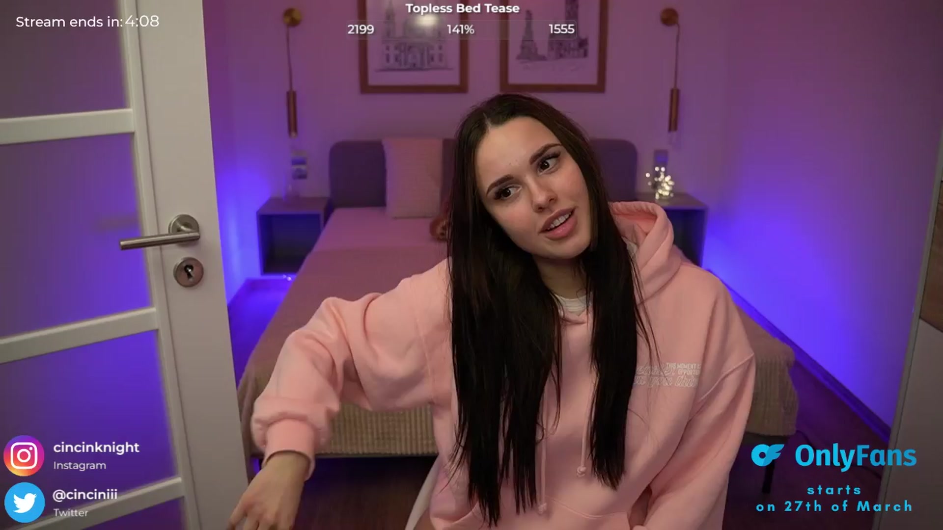 Gallery image thumbnail from cinnabellee's myfreecams stream on, 03/26/2024, 22:18 image 17 of 20