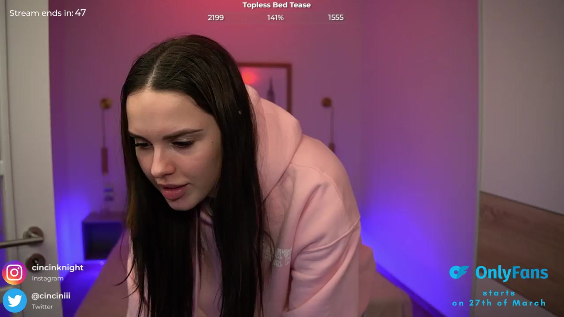 Gallery image thumbnail from cinnabellee's myfreecams stream on, 03/26/2024, 22:18 image 20 of 20