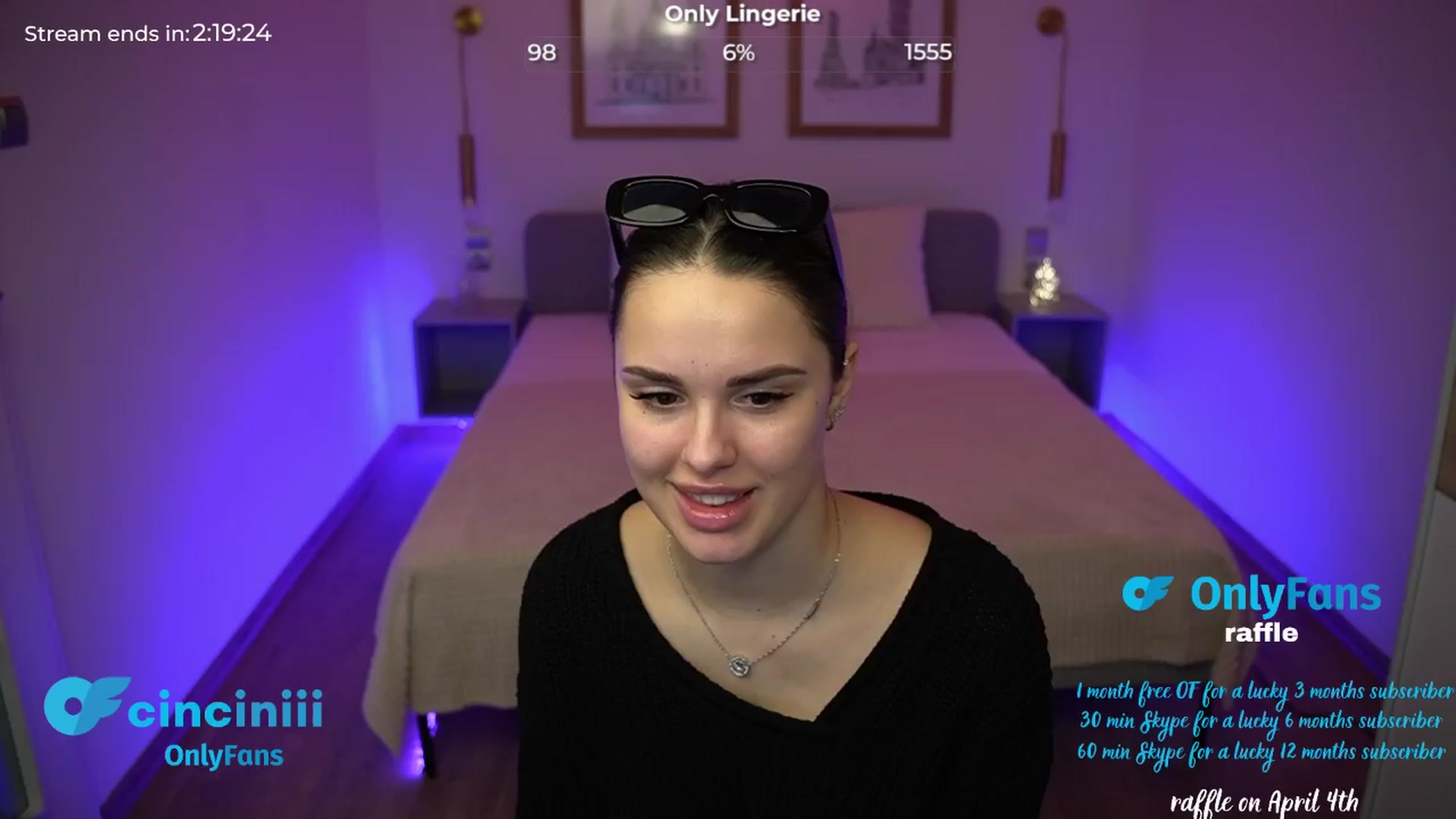 Gallery image thumbnail from cinnabellee's myfreecams stream on, 03/28/2024, 12:27 image 1 of 20