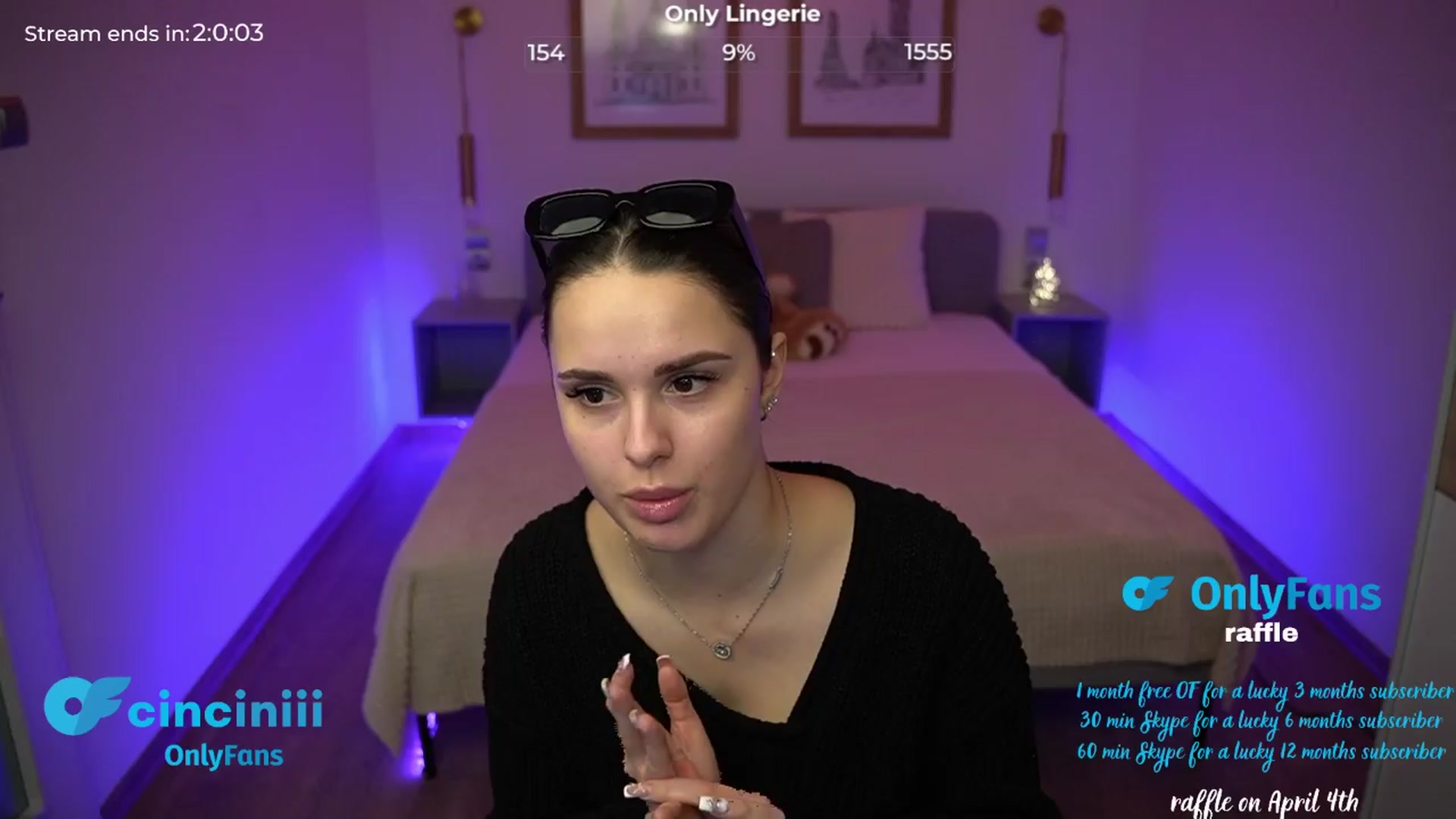Gallery image thumbnail from cinnabellee's myfreecams stream on, 03/28/2024, 12:27 image 20 of 20