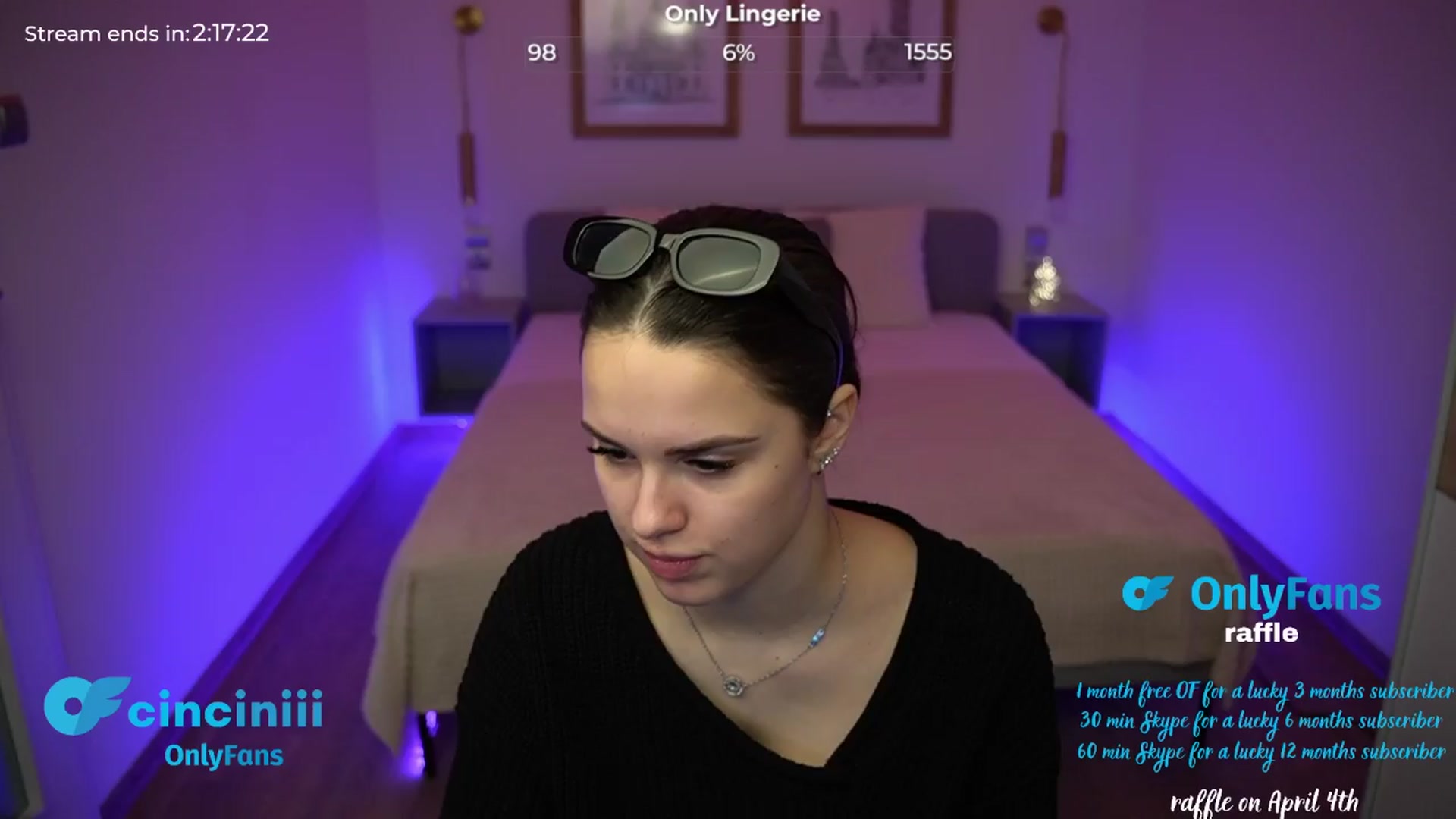 Gallery image thumbnail from cinnabellee's myfreecams stream on, 03/28/2024, 12:27 image 3 of 20