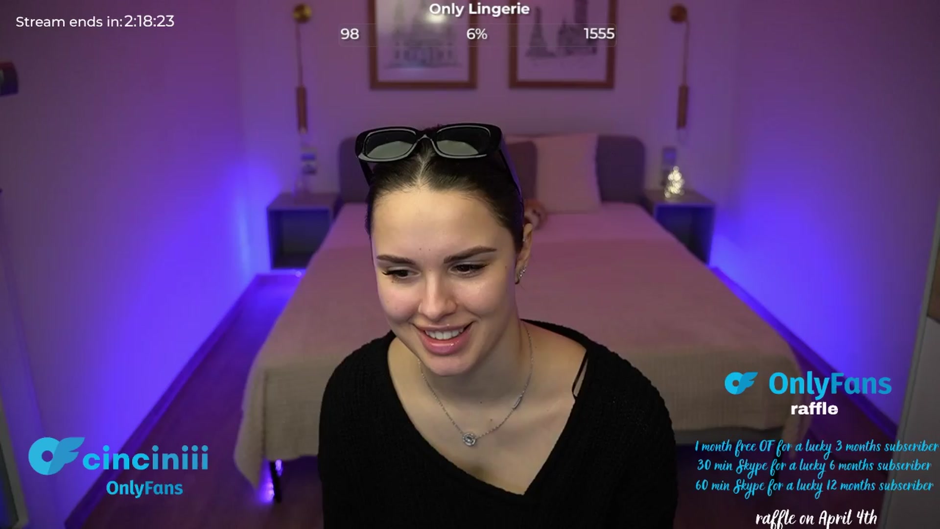 Gallery image thumbnail from cinnabellee's myfreecams stream on, 03/28/2024, 12:27 image 2 of 20