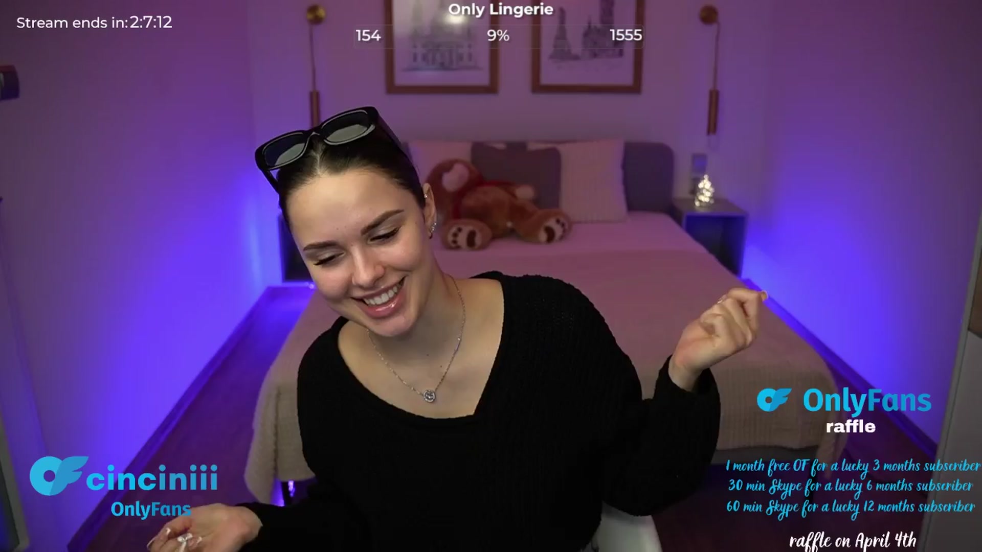 Gallery image thumbnail from cinnabellee's myfreecams stream on, 03/28/2024, 12:27 image 13 of 20
