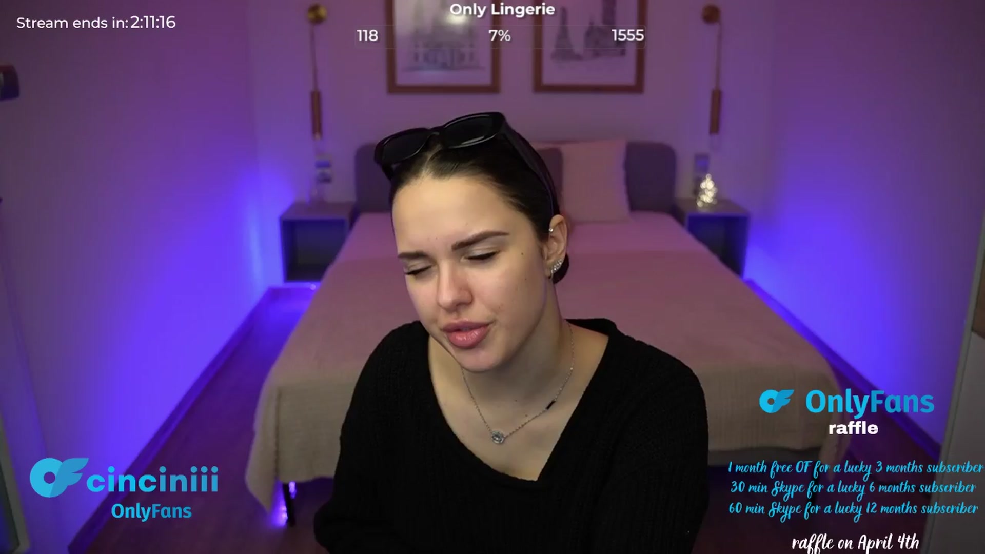Gallery image thumbnail from cinnabellee's myfreecams stream on, 03/28/2024, 12:27 image 9 of 20