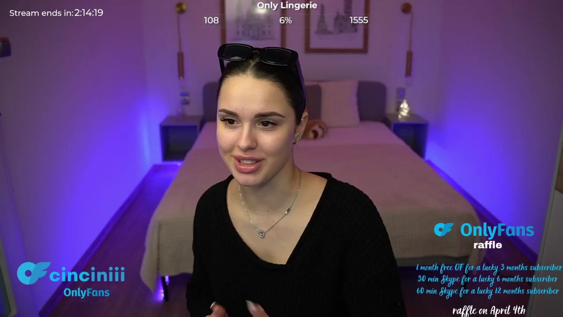 Gallery image thumbnail from cinnabellee's myfreecams stream on, 03/28/2024, 12:27 image 6 of 20