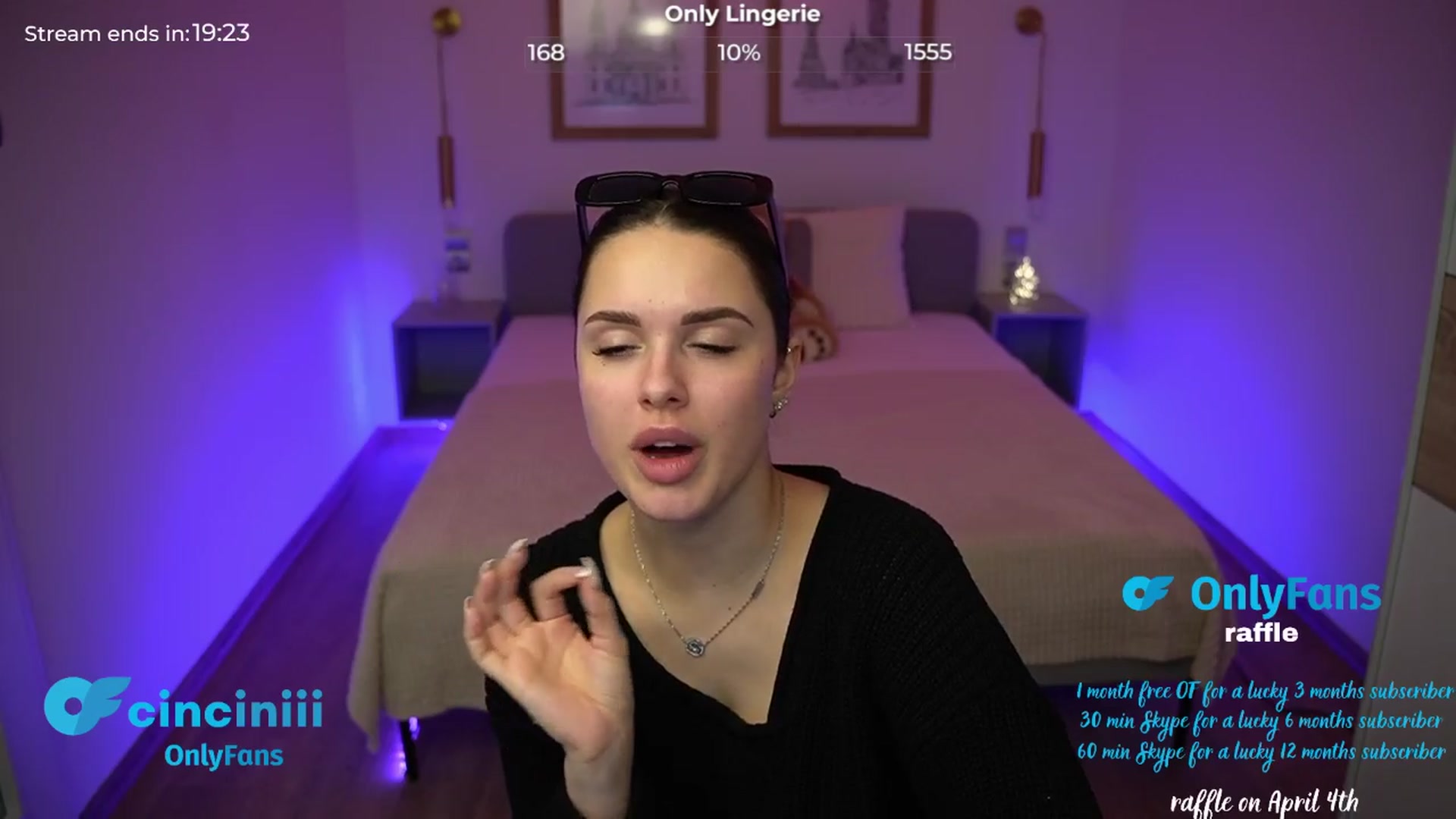 Gallery image thumbnail from cinnabellee's myfreecams stream on, 03/28/2024, 14:47 image 14 of 20