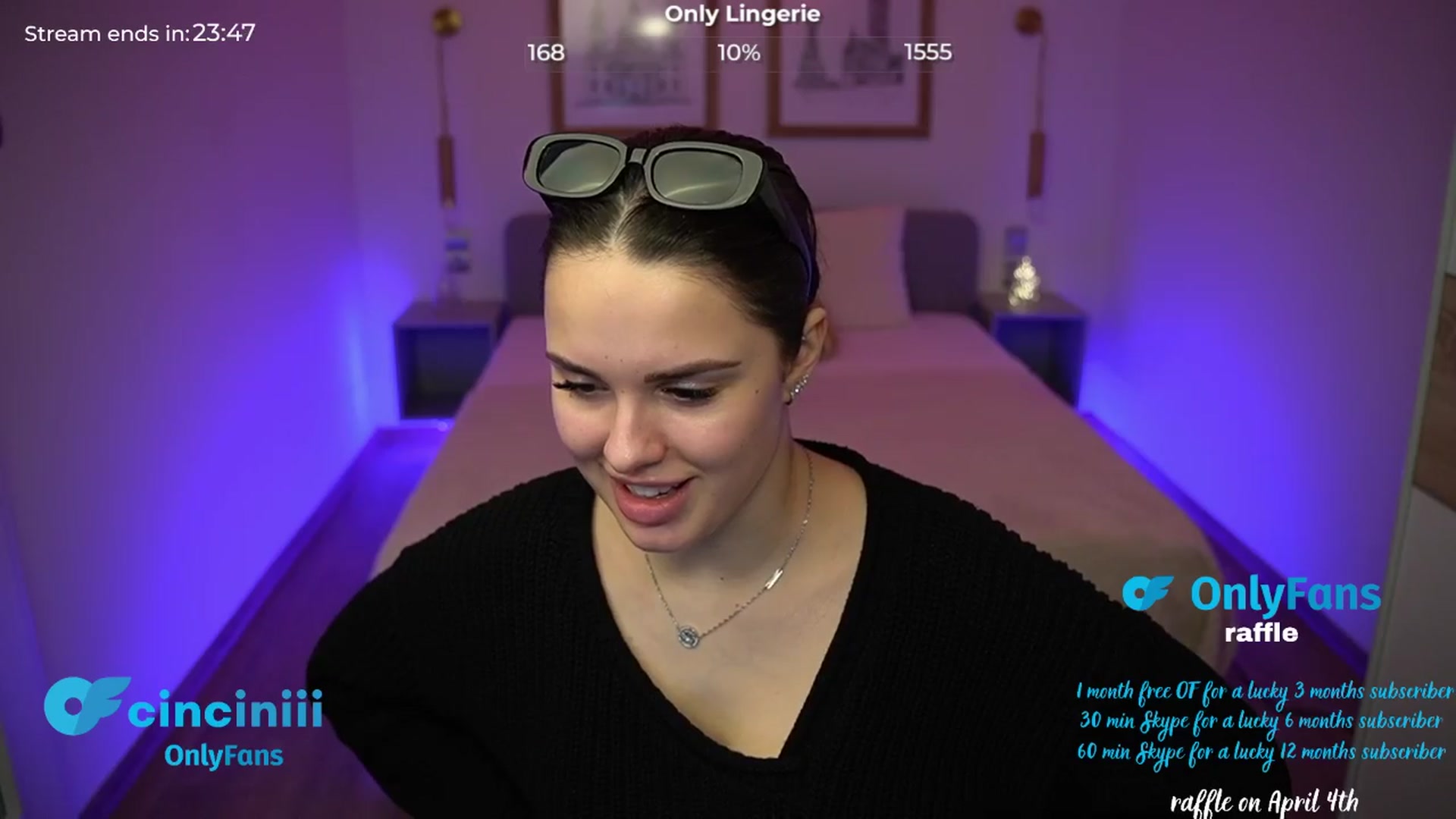 Gallery image thumbnail from cinnabellee's myfreecams stream on, 03/28/2024, 14:47 image 13 of 20