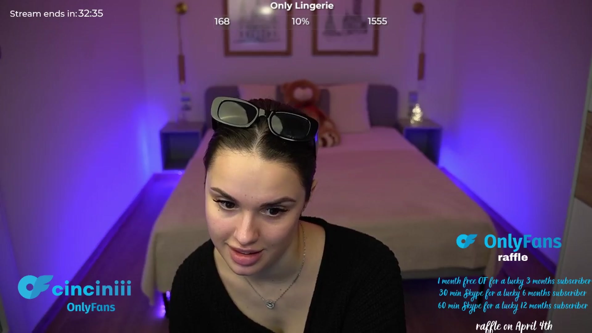 Gallery image thumbnail from cinnabellee's myfreecams stream on, 03/28/2024, 14:47 image 11 of 20