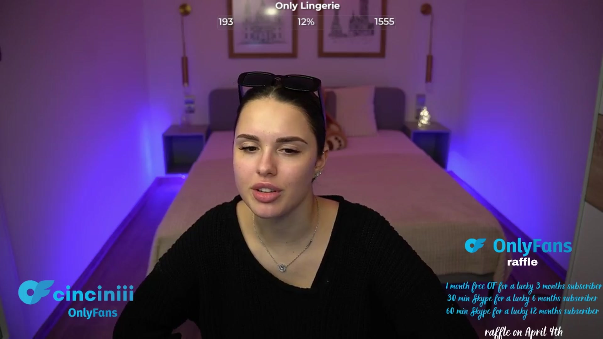 Gallery image thumbnail from cinnabellee's myfreecams stream on, 03/28/2024, 14:47 image 19 of 20