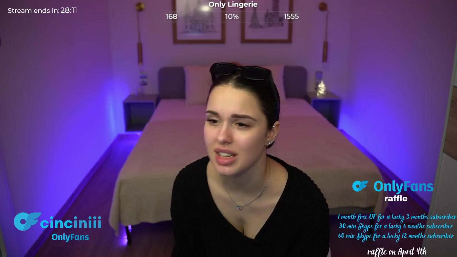 Gallery image thumbnail from cinnabellee's myfreecams stream on, 03/28/2024, 14:47 image 12 of 20