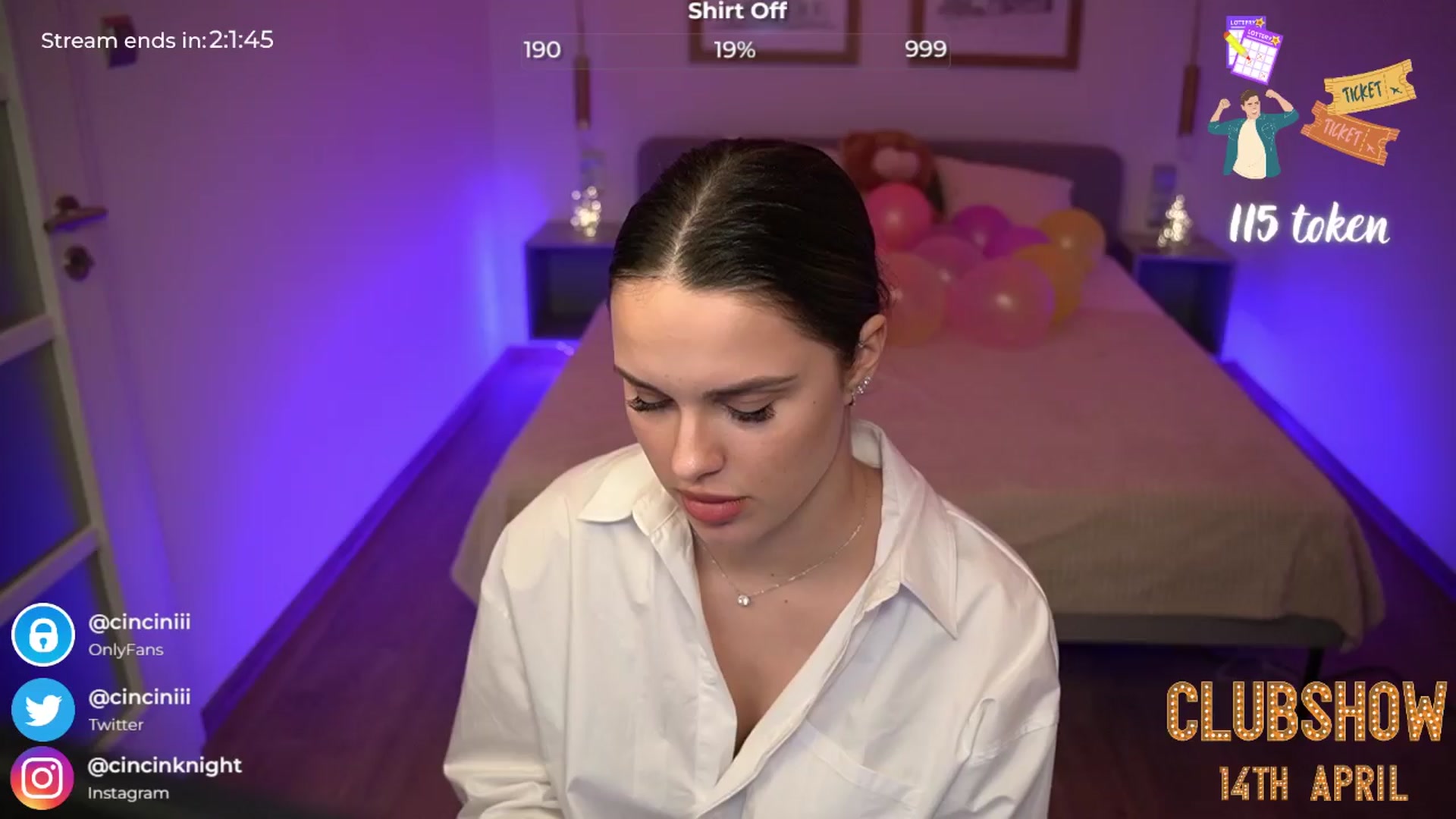 Gallery image thumbnail from cinnabellee's myfreecams stream on, 04/04/2024, 19:35 image 13 of 20