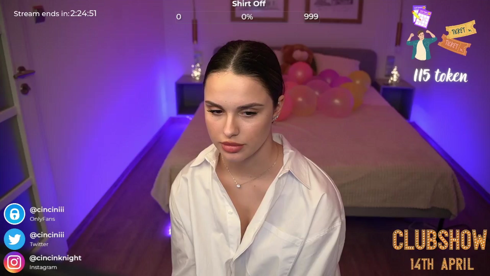 Gallery image thumbnail from cinnabellee's myfreecams stream on, 04/04/2024, 19:35 image 2 of 20