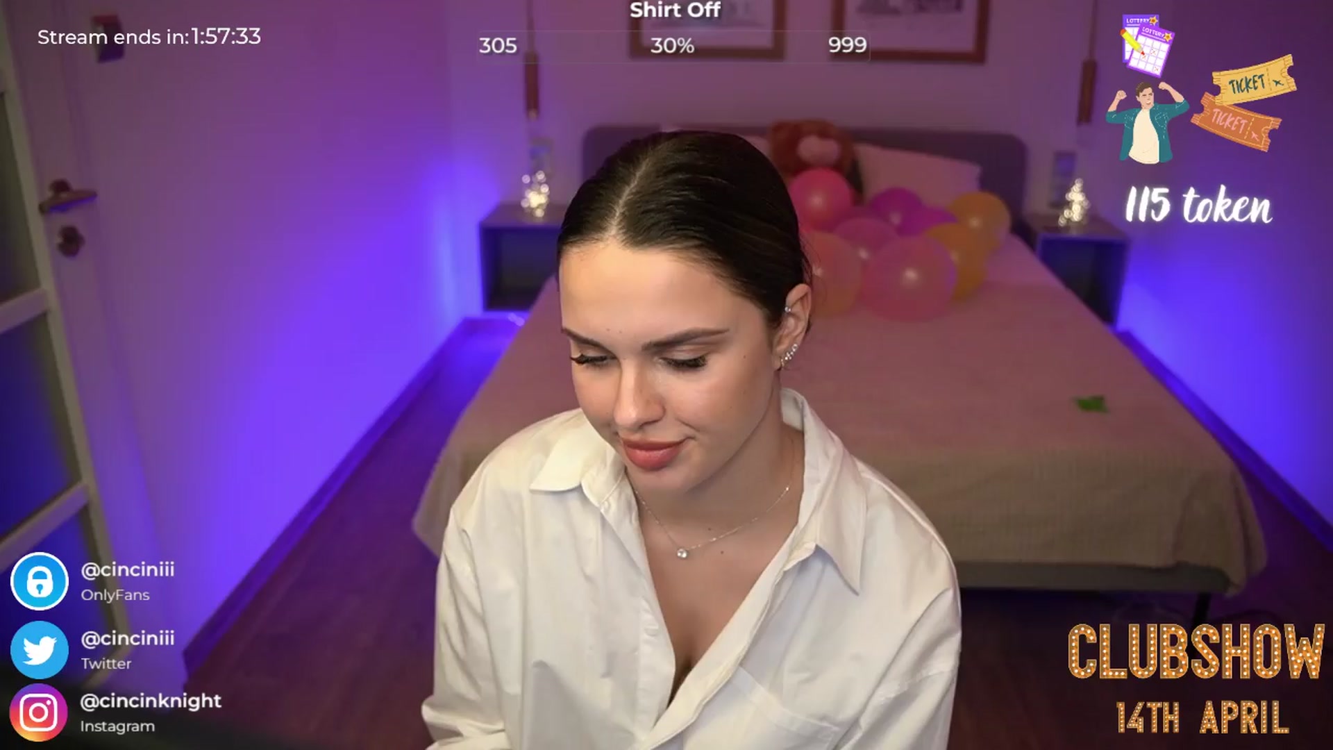 Gallery image thumbnail from cinnabellee's myfreecams stream on, 04/04/2024, 19:35 image 15 of 20