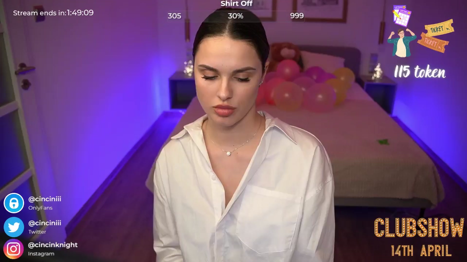 Gallery image thumbnail from cinnabellee's myfreecams stream on, 04/04/2024, 19:35 image 19 of 20