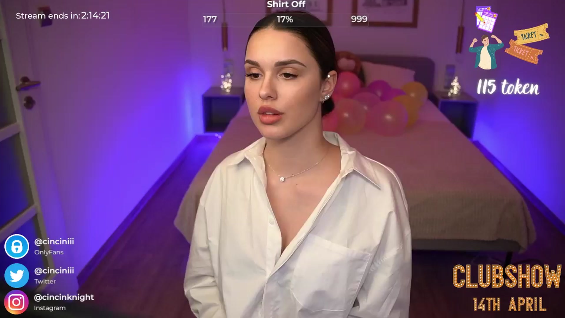 Gallery image thumbnail from cinnabellee's myfreecams stream on, 04/04/2024, 19:35 image 7 of 20