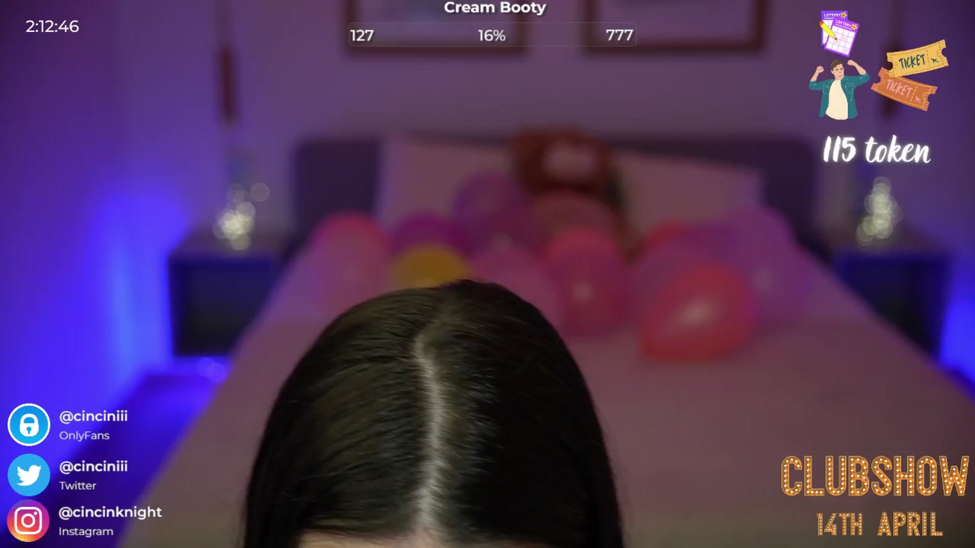 Gallery image thumbnail from cinnabellee's myfreecams stream on, 04/10/2024, 19:23 image 14 of 20