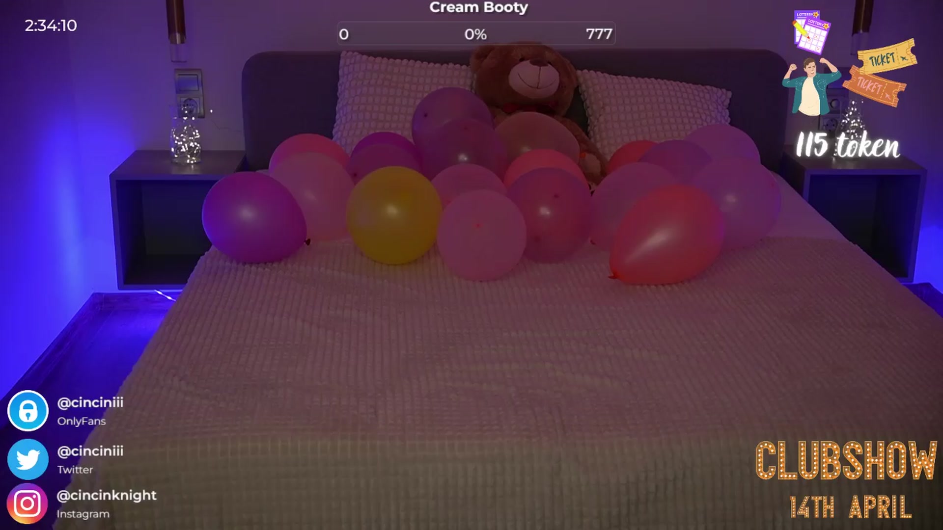 Gallery image thumbnail from cinnabellee's myfreecams stream on, 04/10/2024, 19:23 image 2 of 20