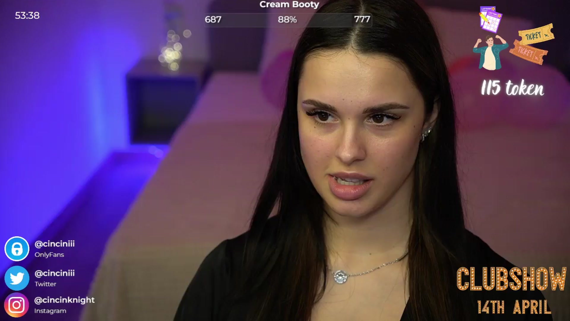 Gallery image thumbnail from cinnabellee's myfreecams stream on, 04/10/2024, 21:26 image 7 of 20