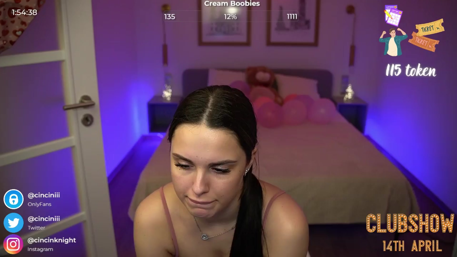 Gallery image thumbnail from cinnabellee's myfreecams stream on, 04/11/2024, 20:13 image 4 of 20