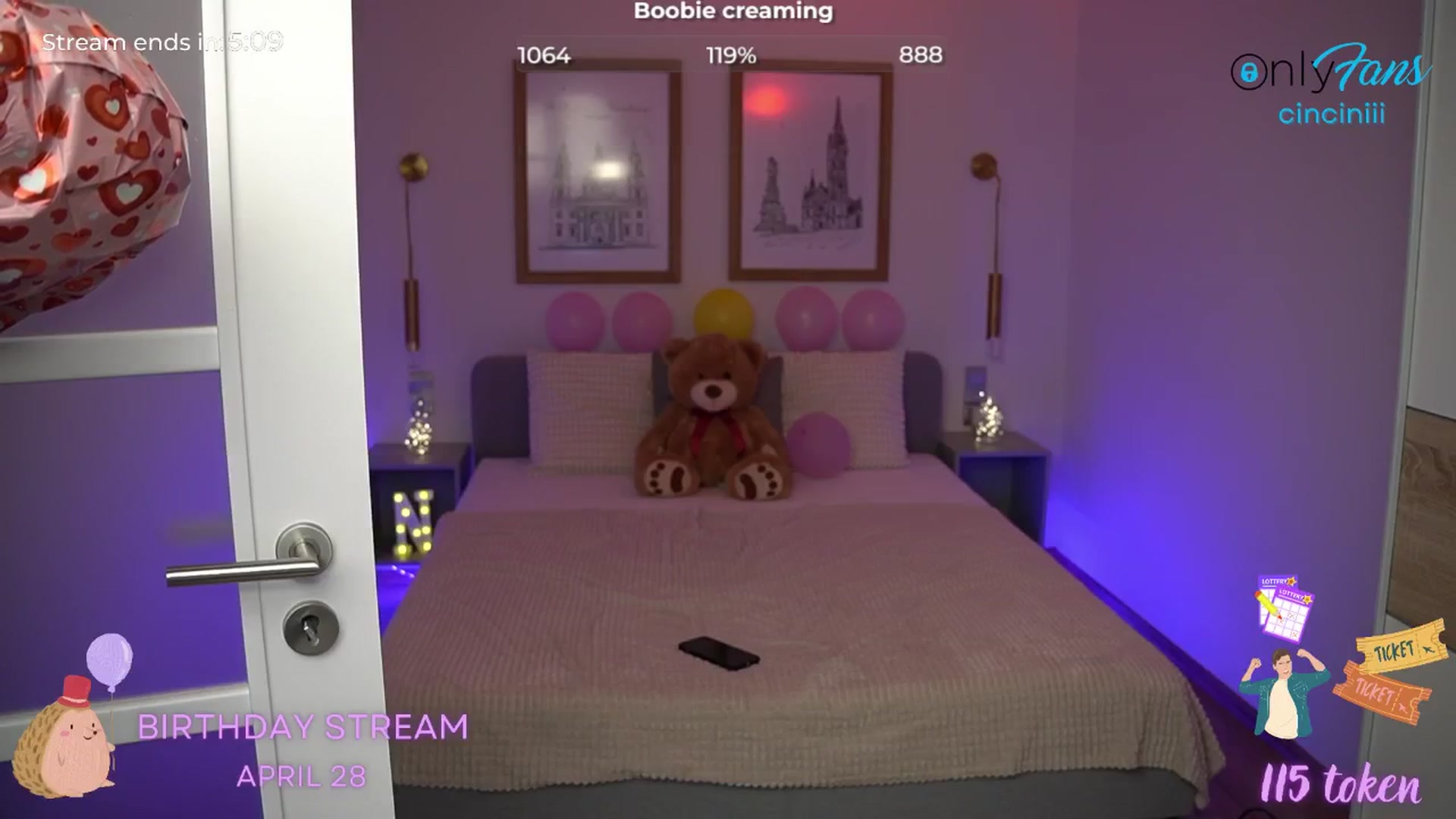 Gallery image thumbnail from cinnabellee's myfreecams stream on, 04/25/2024, 21:27 image 20 of 20