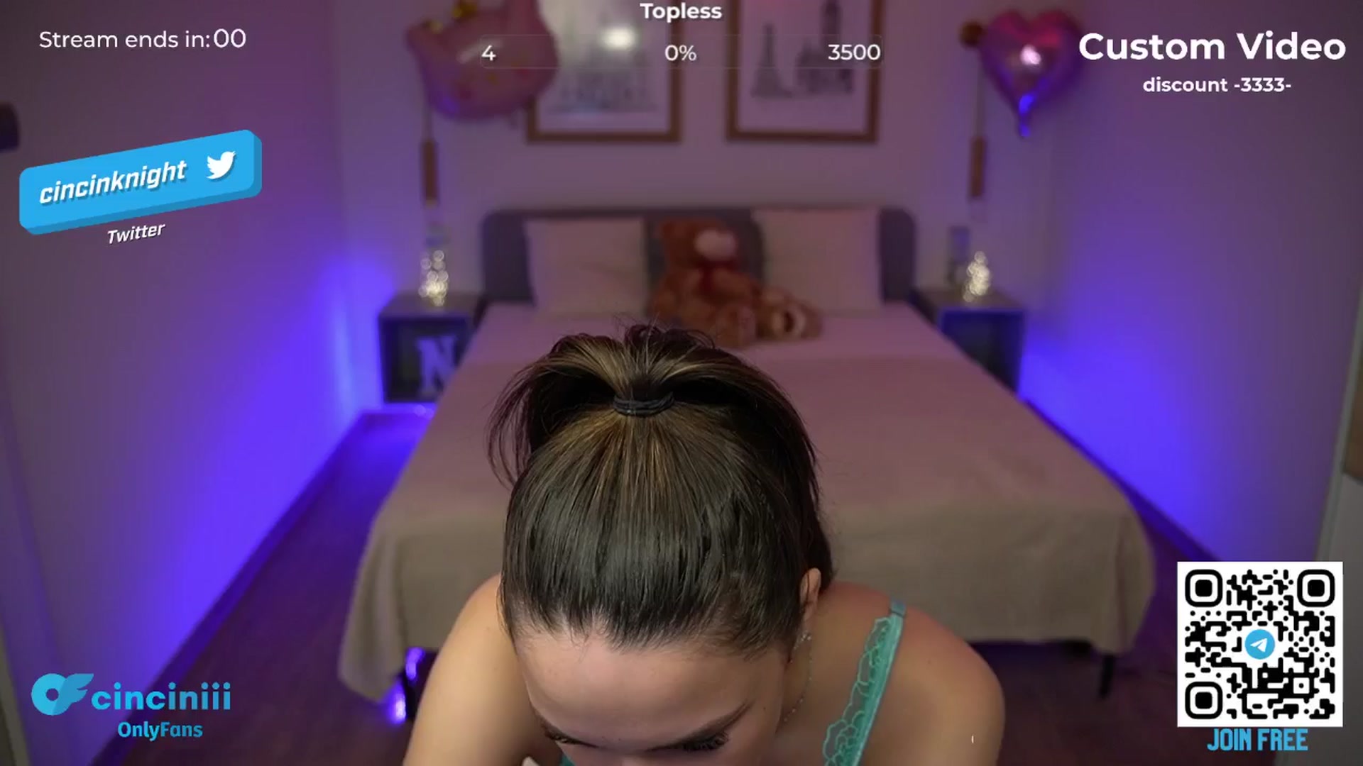 Gallery image thumbnail from cinnabellee's myfreecams stream on, 05/03/2024, 19:15 image 4 of 20