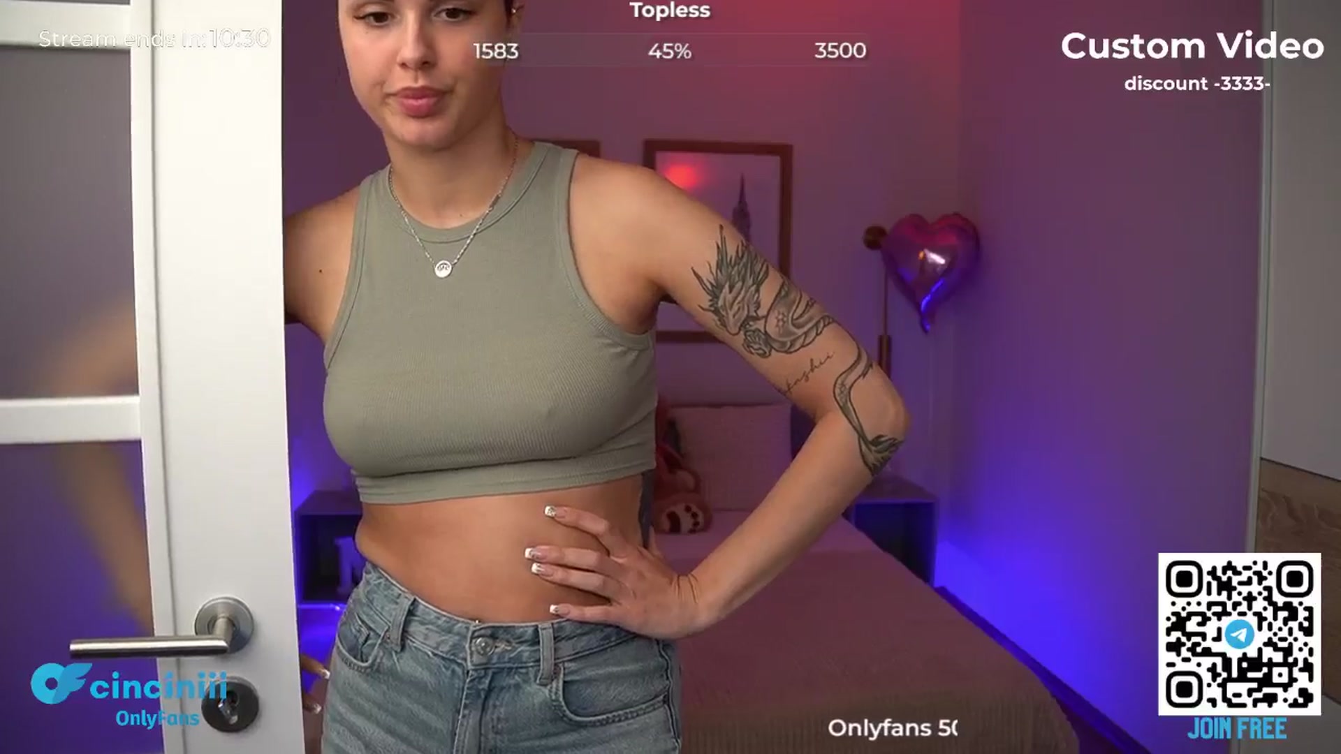 Gallery image thumbnail from cinnabellee's myfreecams stream on, 05/03/2024, 21:14 image 20 of 20