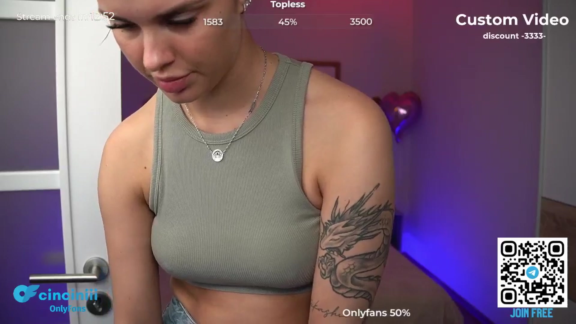 Gallery image thumbnail from cinnabellee's myfreecams stream on, 05/03/2024, 21:14 image 19 of 20