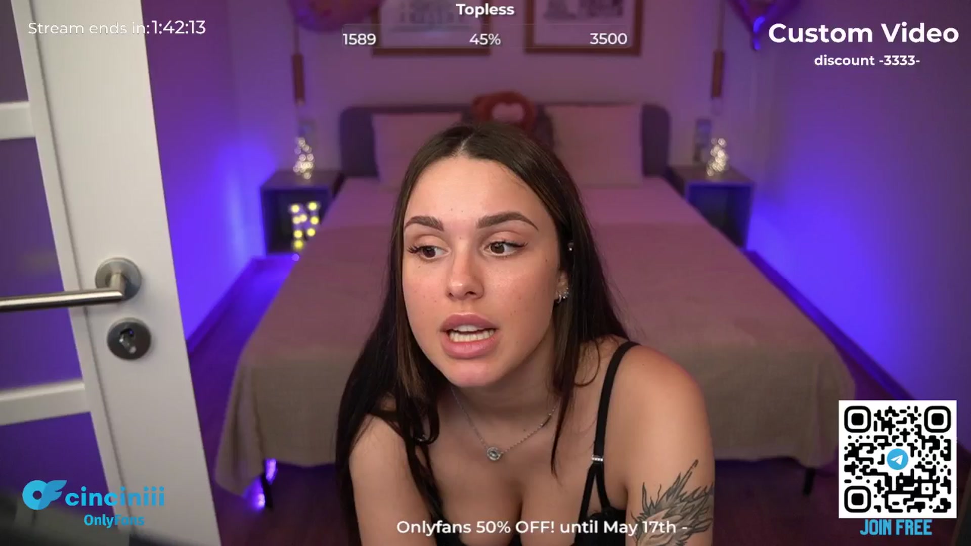 Gallery image thumbnail from cinnabellee's myfreecams stream on, 05/05/2024, 20:46 image 9 of 20