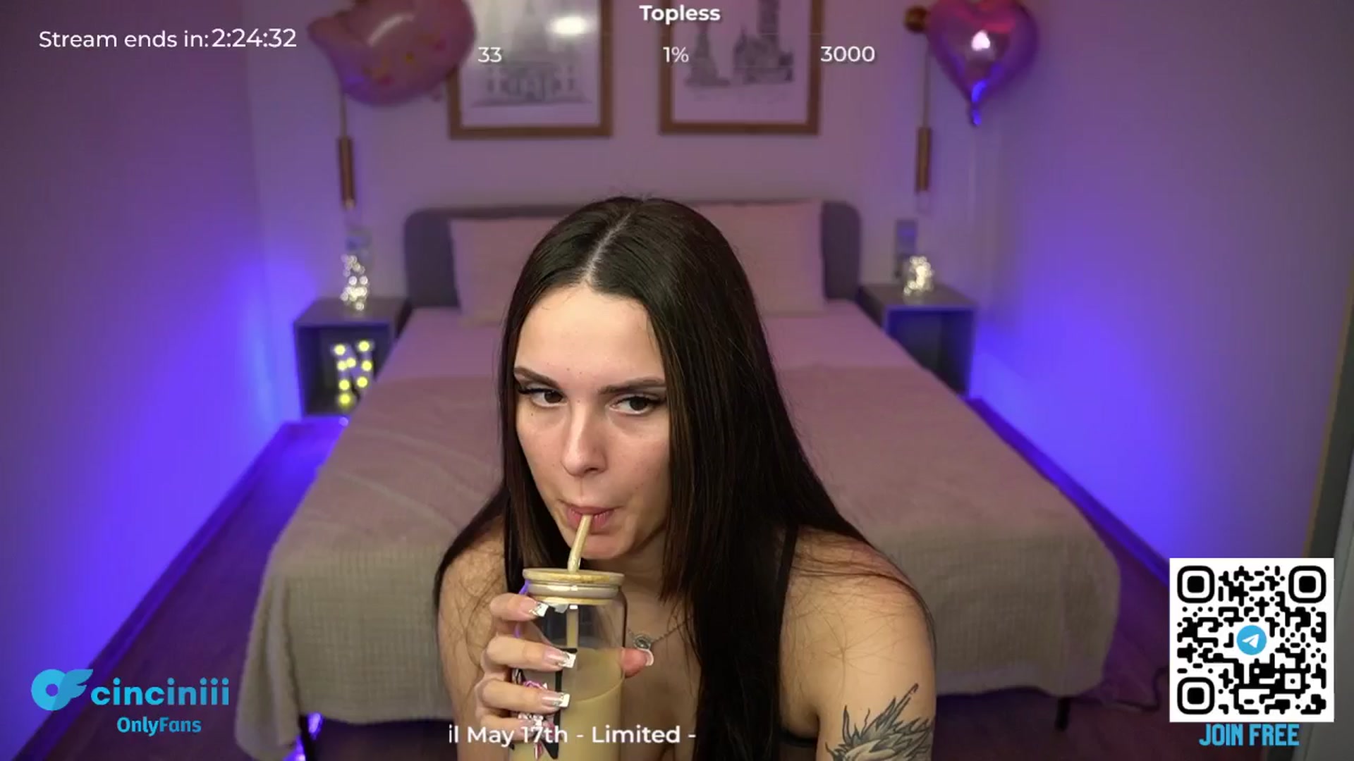 Gallery image thumbnail from cinnabellee's myfreecams stream on, 05/06/2024, 21:09 image 3 of 20