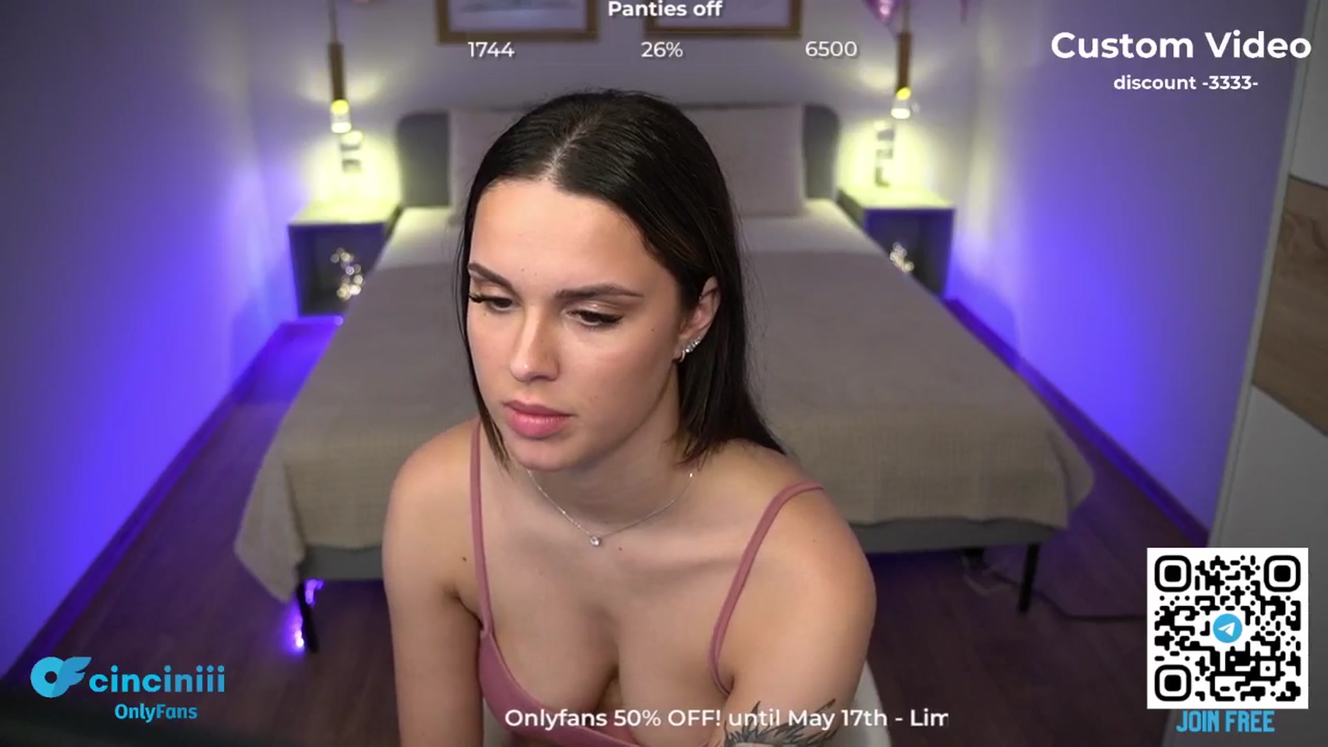 Gallery image thumbnail from cinnabellee's myfreecams stream on, 05/08/2024, 19:39 image 20 of 20