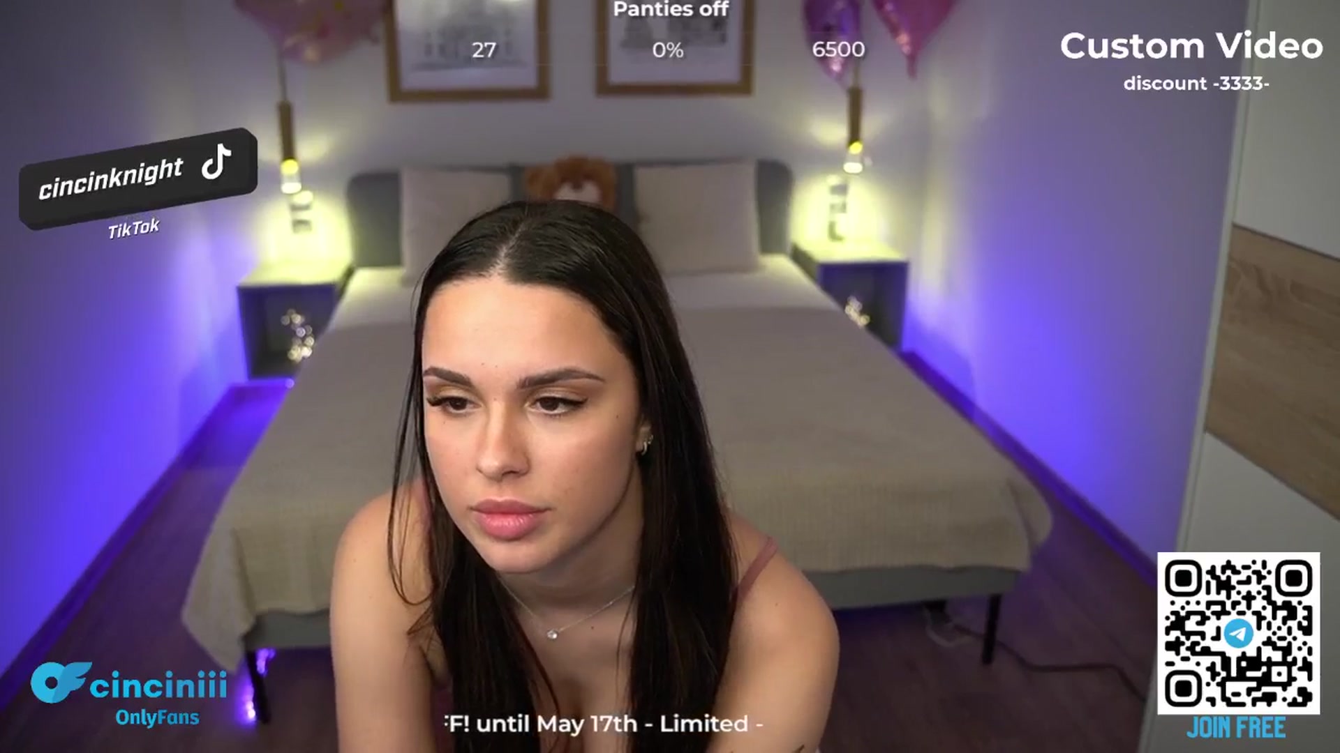 Gallery image thumbnail from cinnabellee's myfreecams stream on, 05/08/2024, 19:39 image 4 of 20