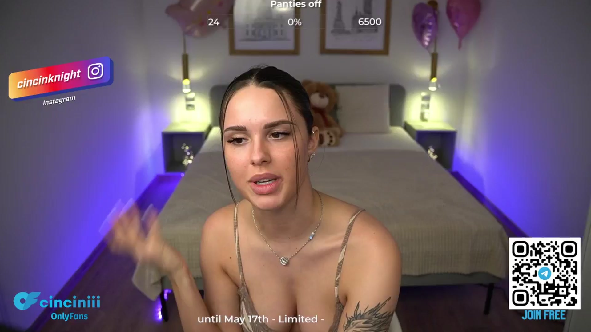 Gallery image thumbnail from cinnabellee's myfreecams stream on, 05/09/2024, 20:44 image 4 of 20