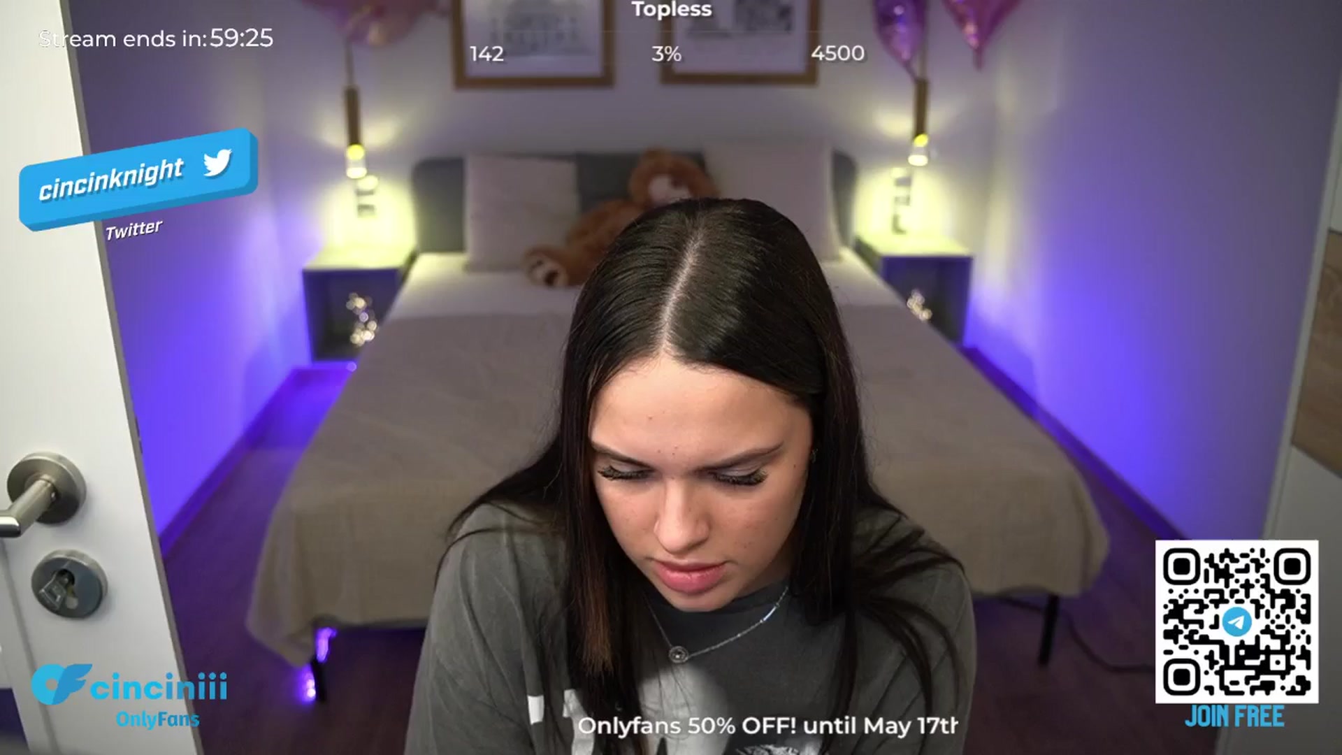 Gallery image thumbnail from cinnabellee's myfreecams stream on, 05/13/2024, 20:26 image 19 of 20