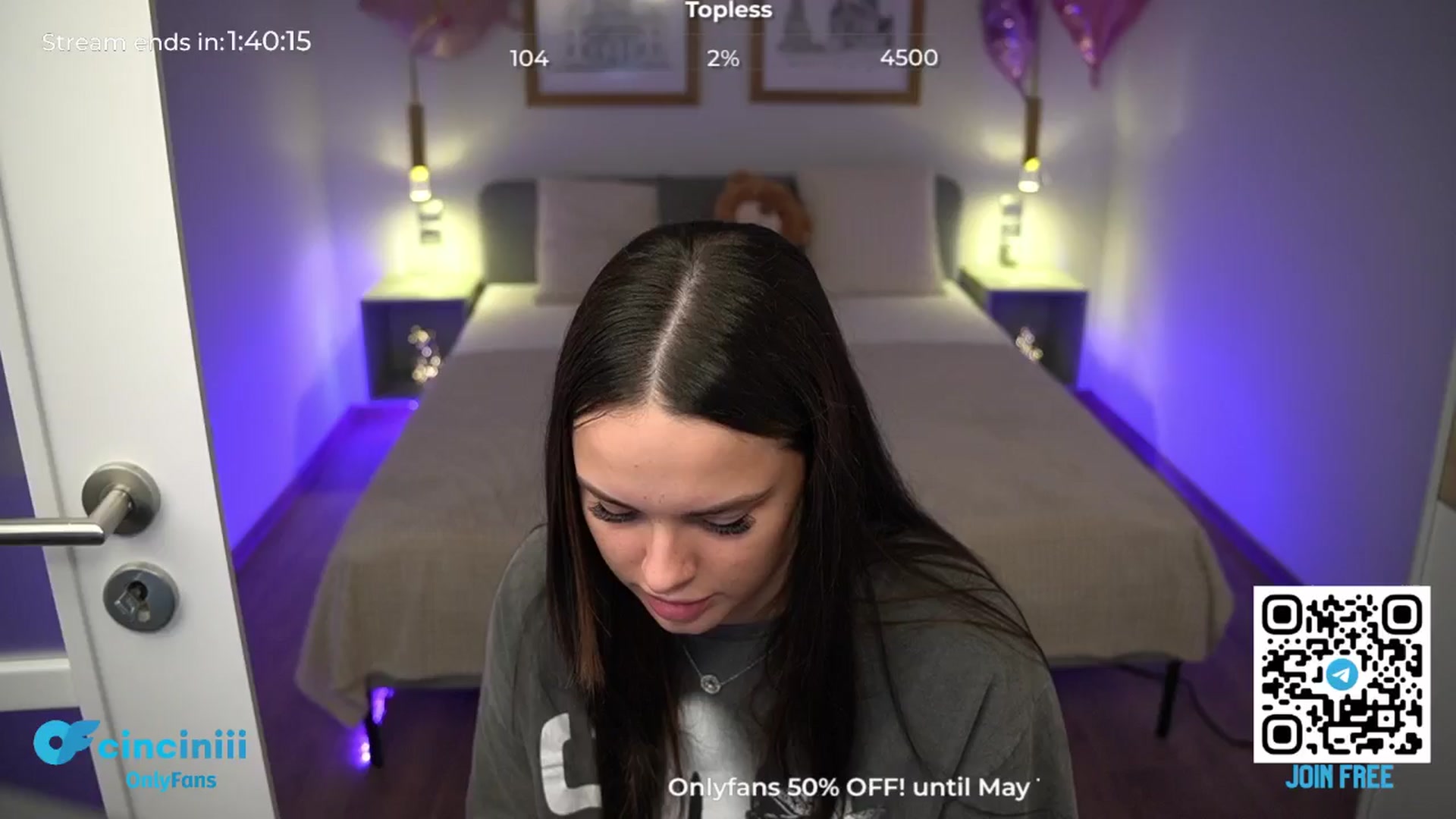 Gallery image thumbnail from cinnabellee's myfreecams stream on, 05/13/2024, 20:26 image 5 of 20